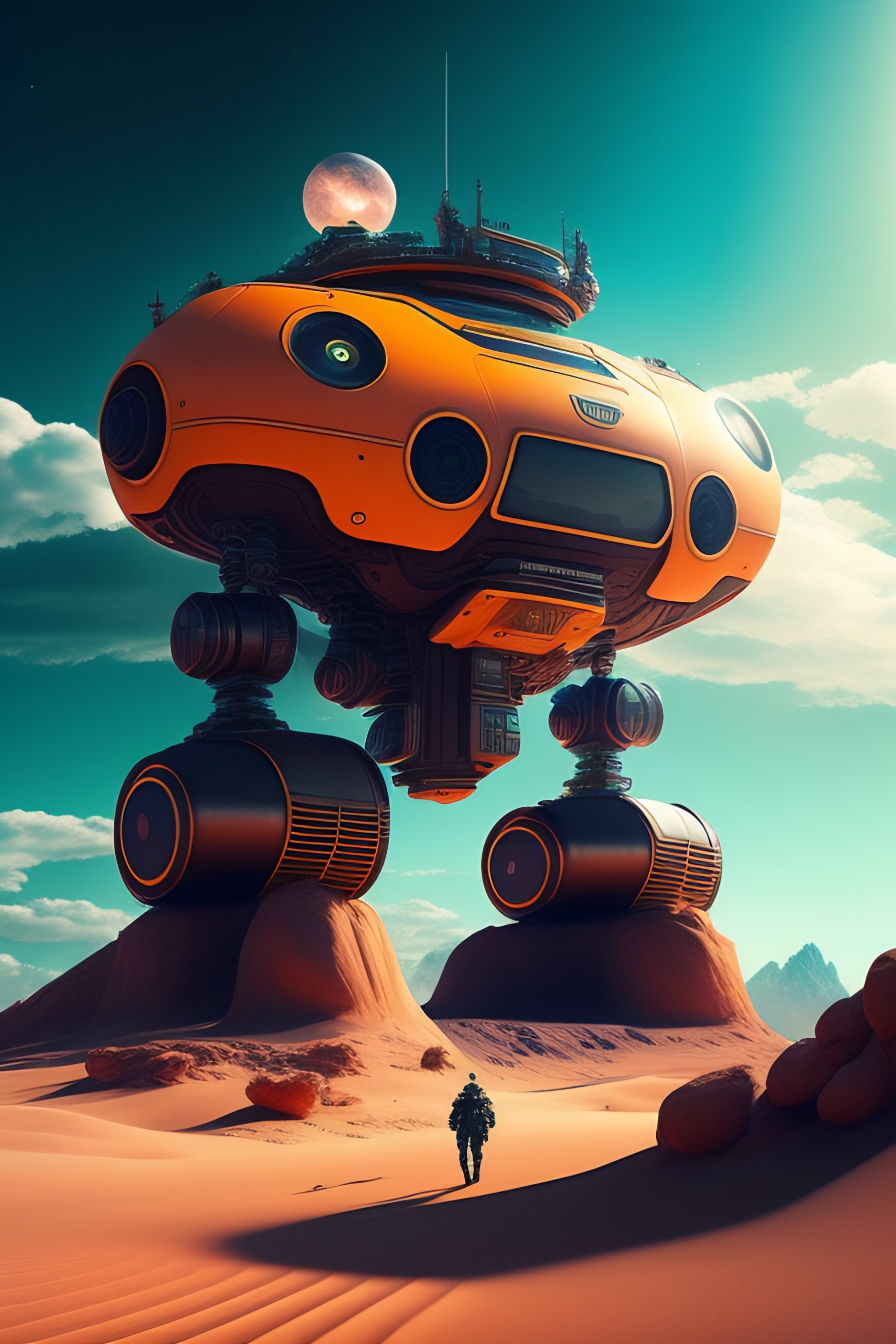 Lexica - A robot on jupiter