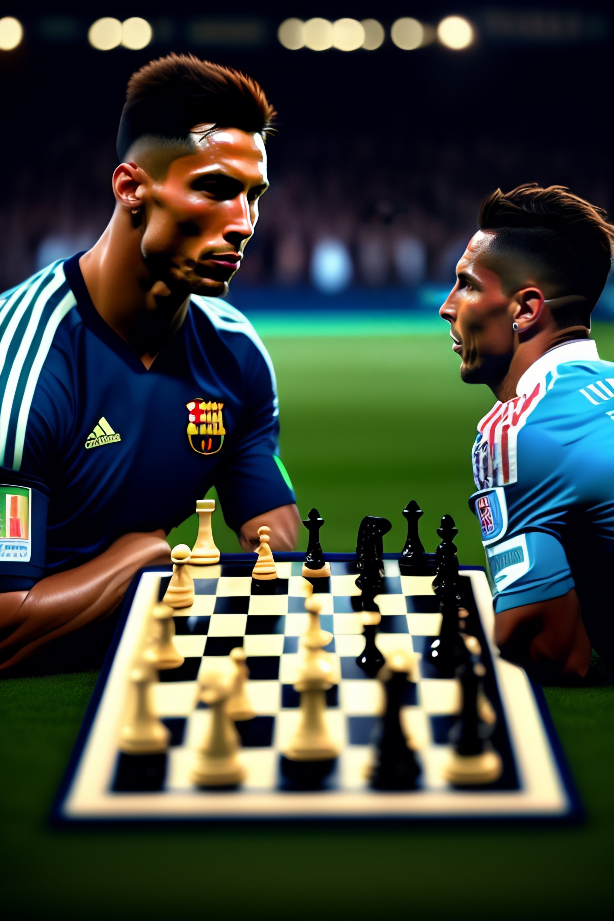 vs messi chess