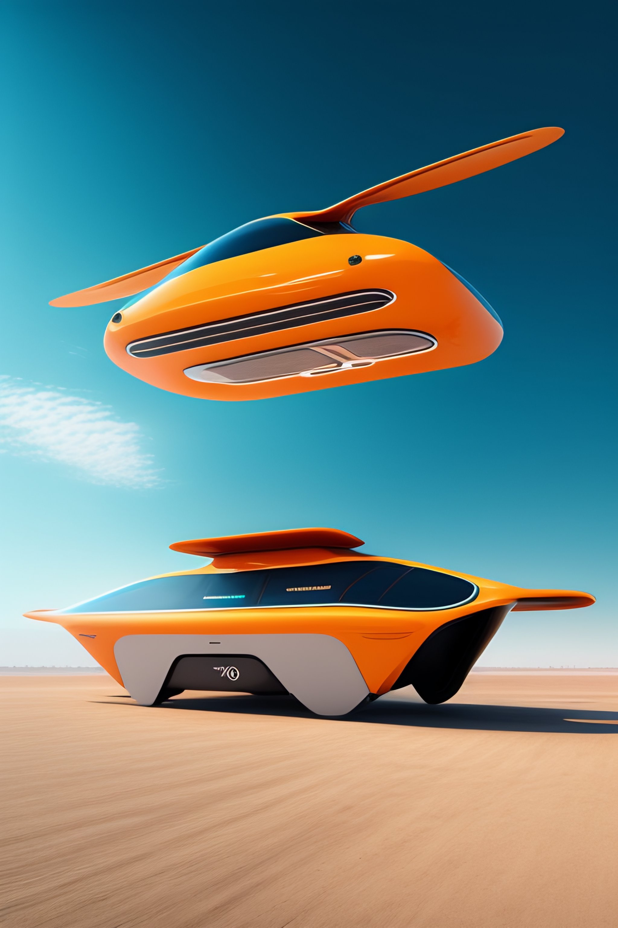 Lexica - Design flying car body