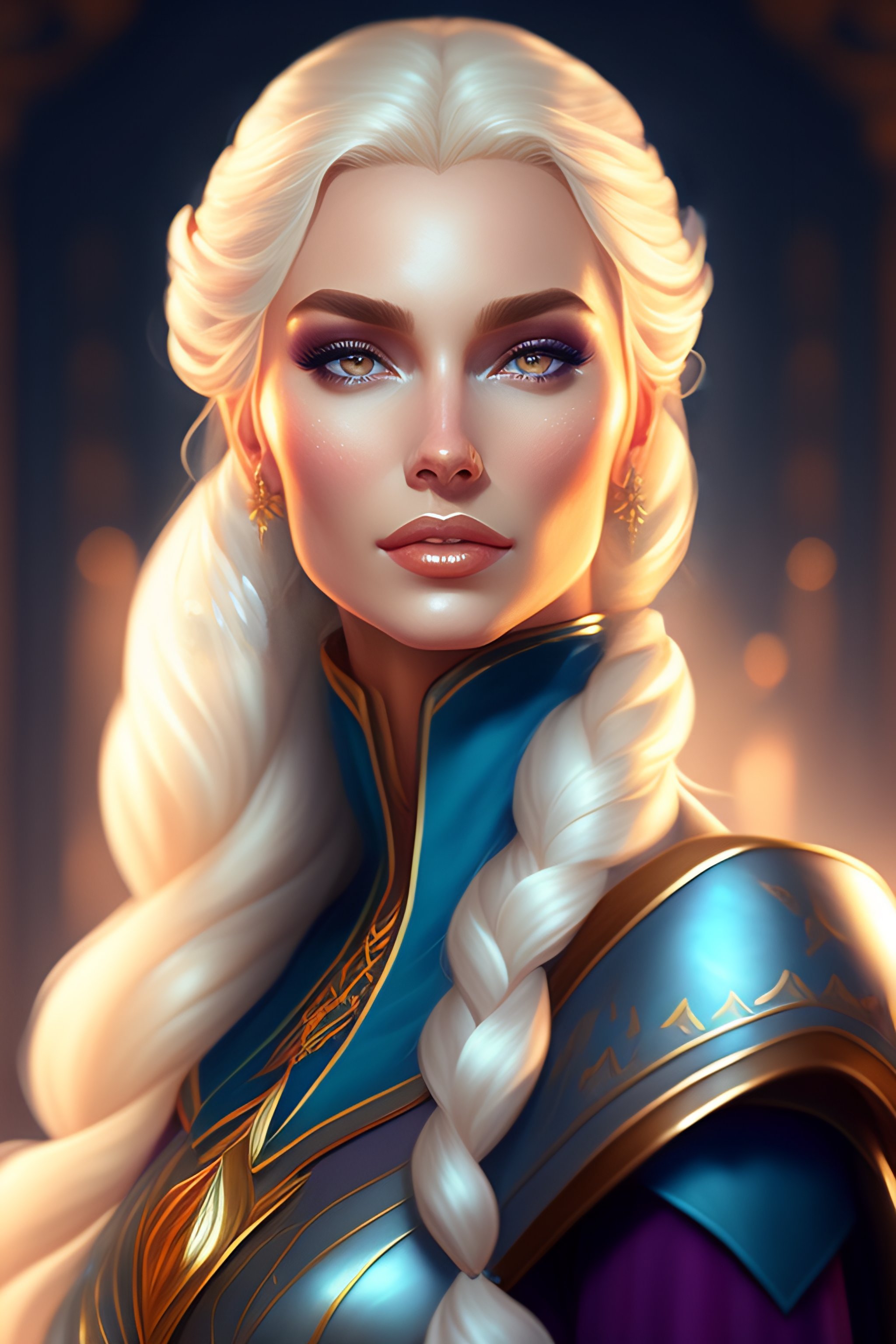 Lexica - Elsa from frozen, d & d, fantasy, intricate, elegant, highly ...