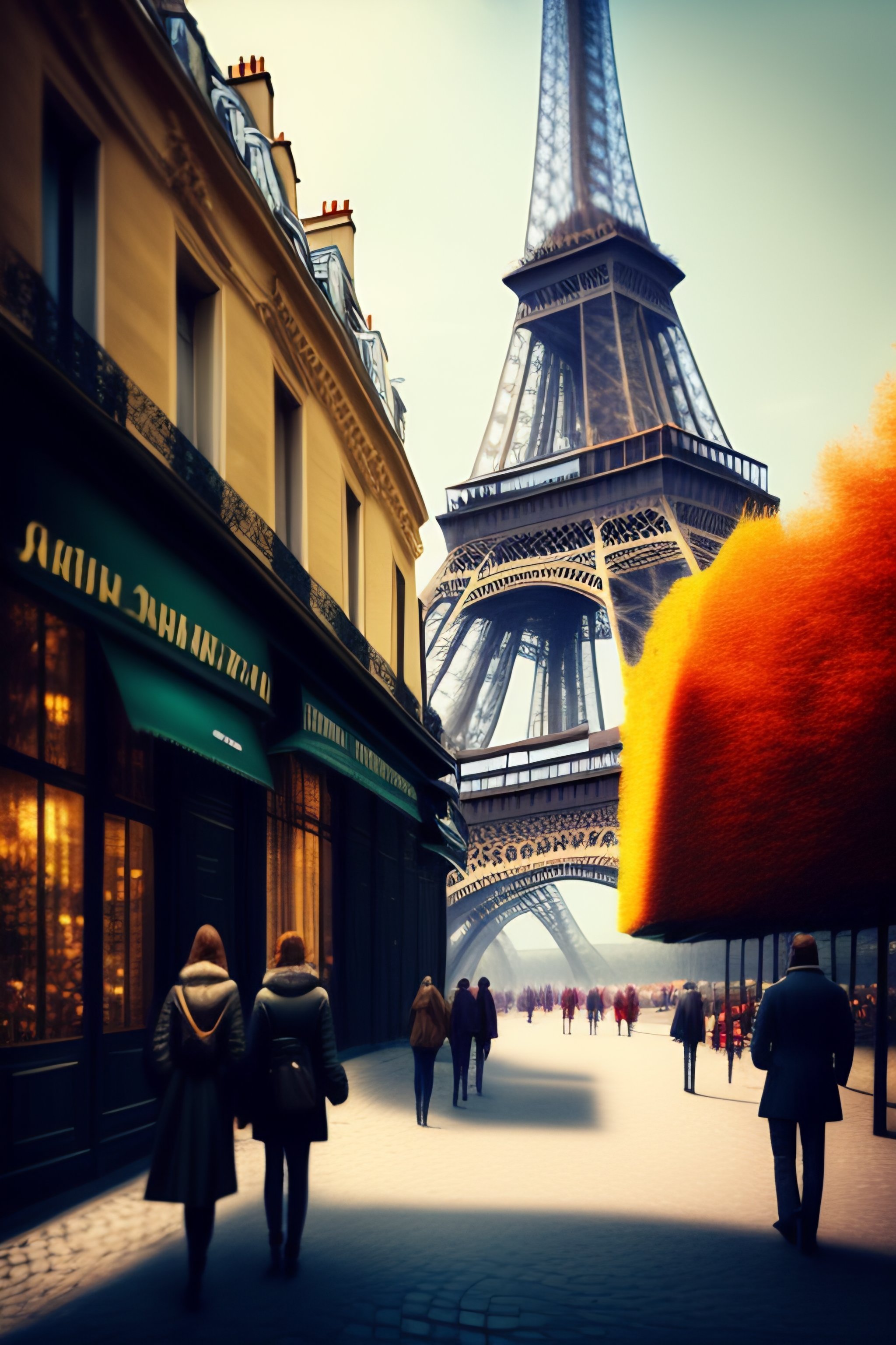 Lexica Paris analog style