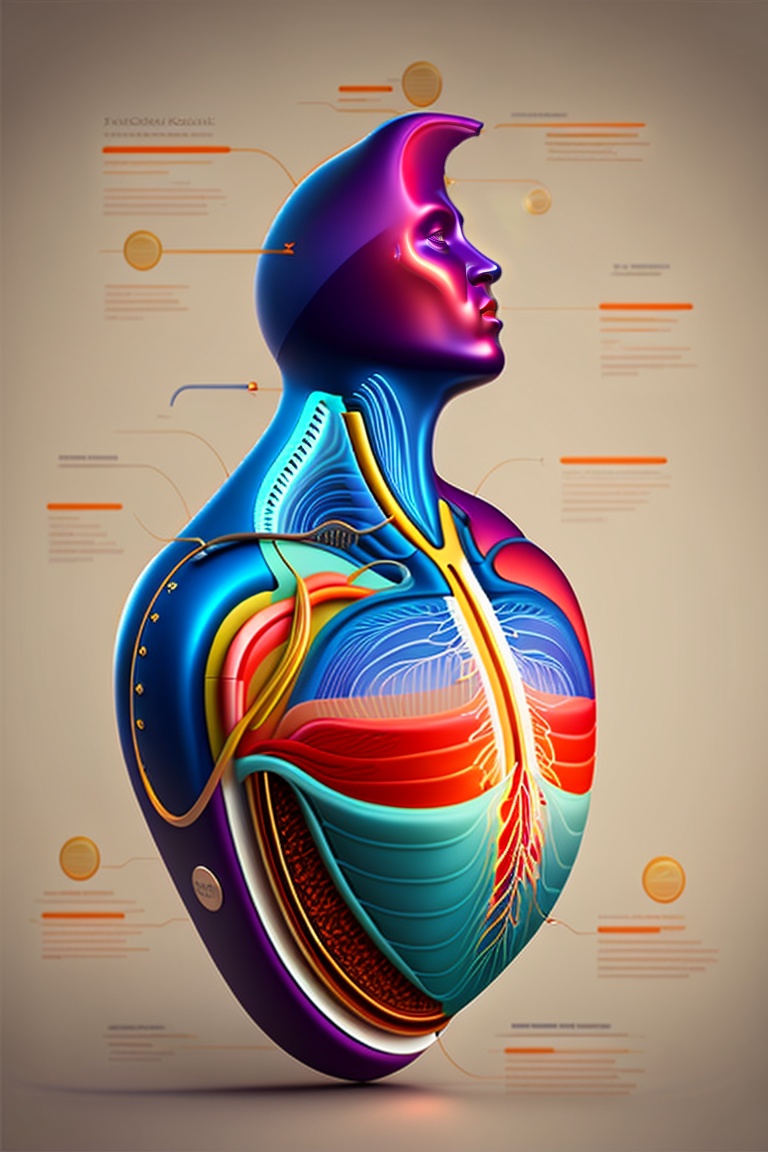 Lexica - Medical illustration, Cardiac anatomy.