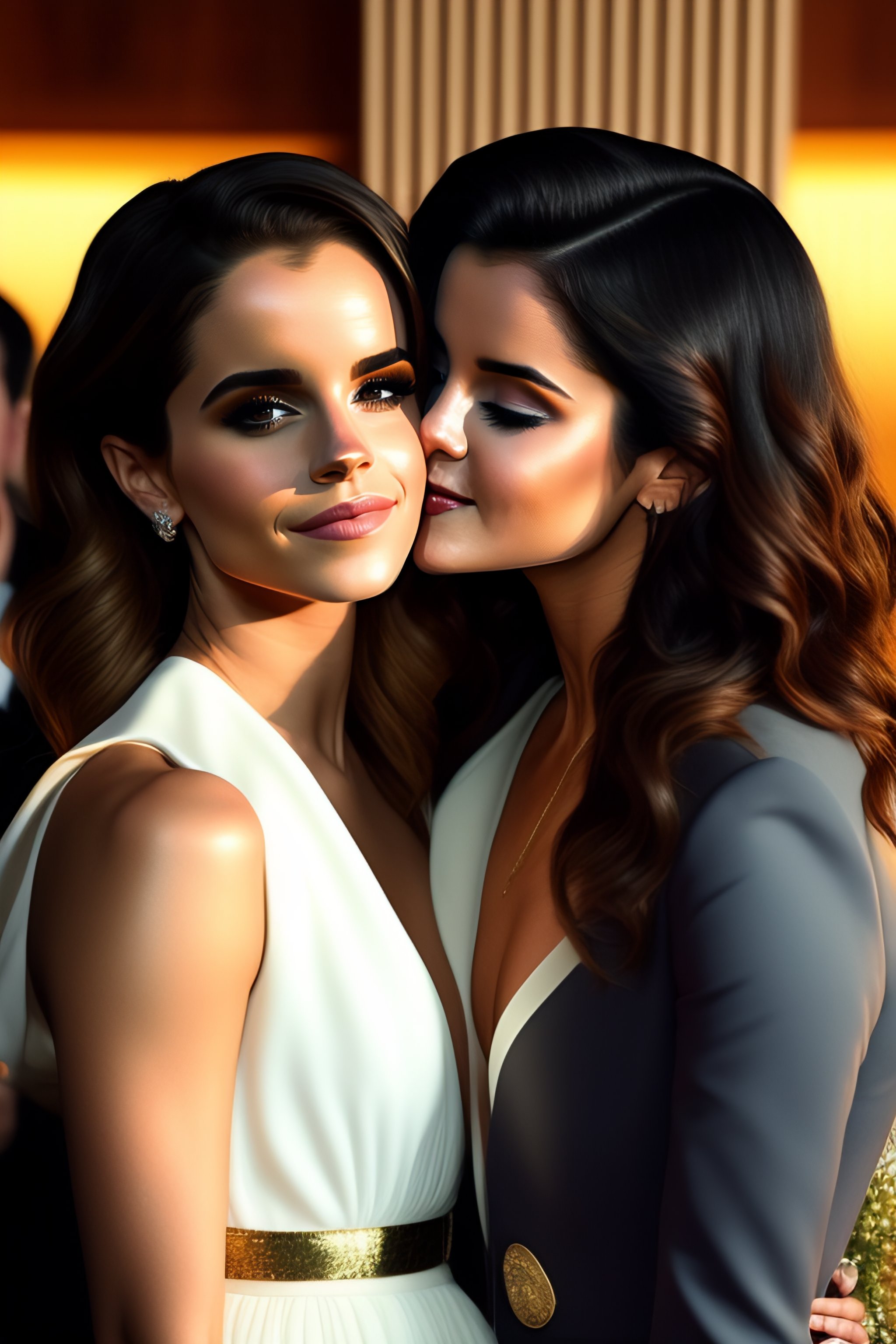 Lexica Emma Watson Kissing Selena Gomez 