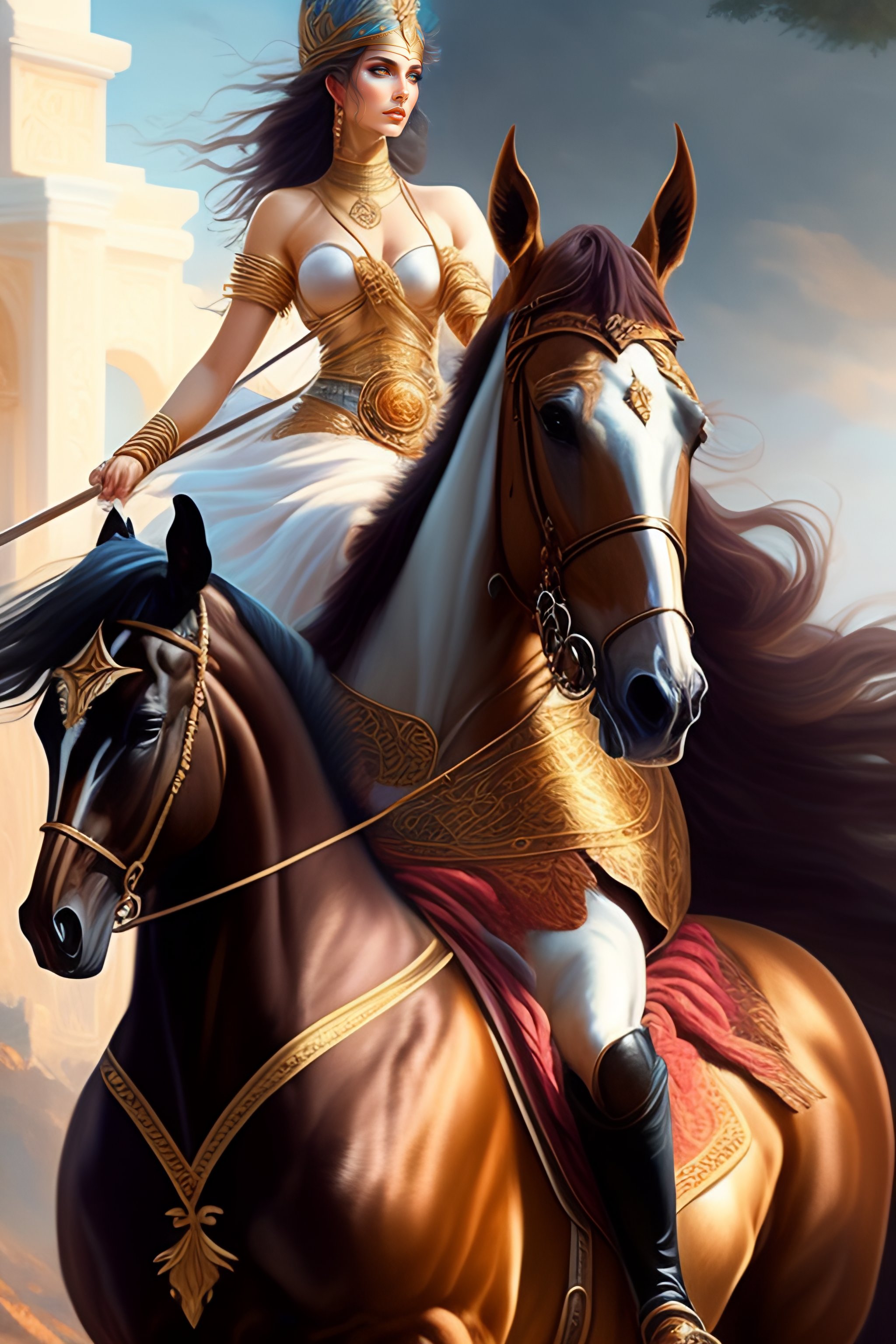 Greek Goddess Of Horses Immortal Horses Of Gods LVZPMQ