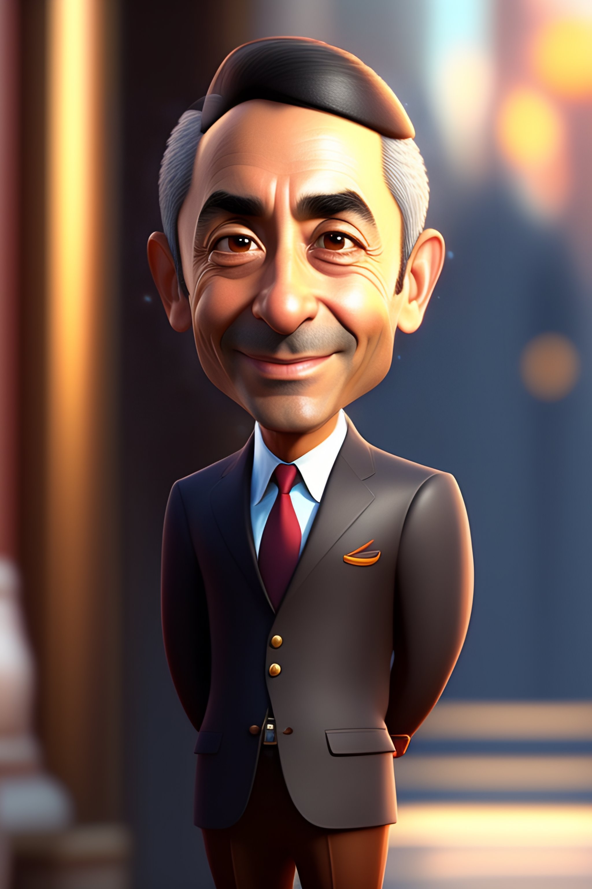 Lexica - Eric zemmour cute as a pixar disney character caricature cute ...