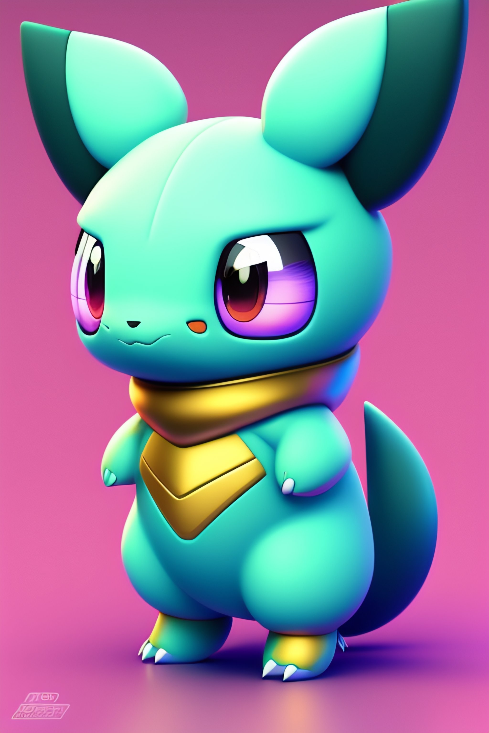 Lexica - A futuristic pokemon, cute, really cute, cozy, detailed, cute ...