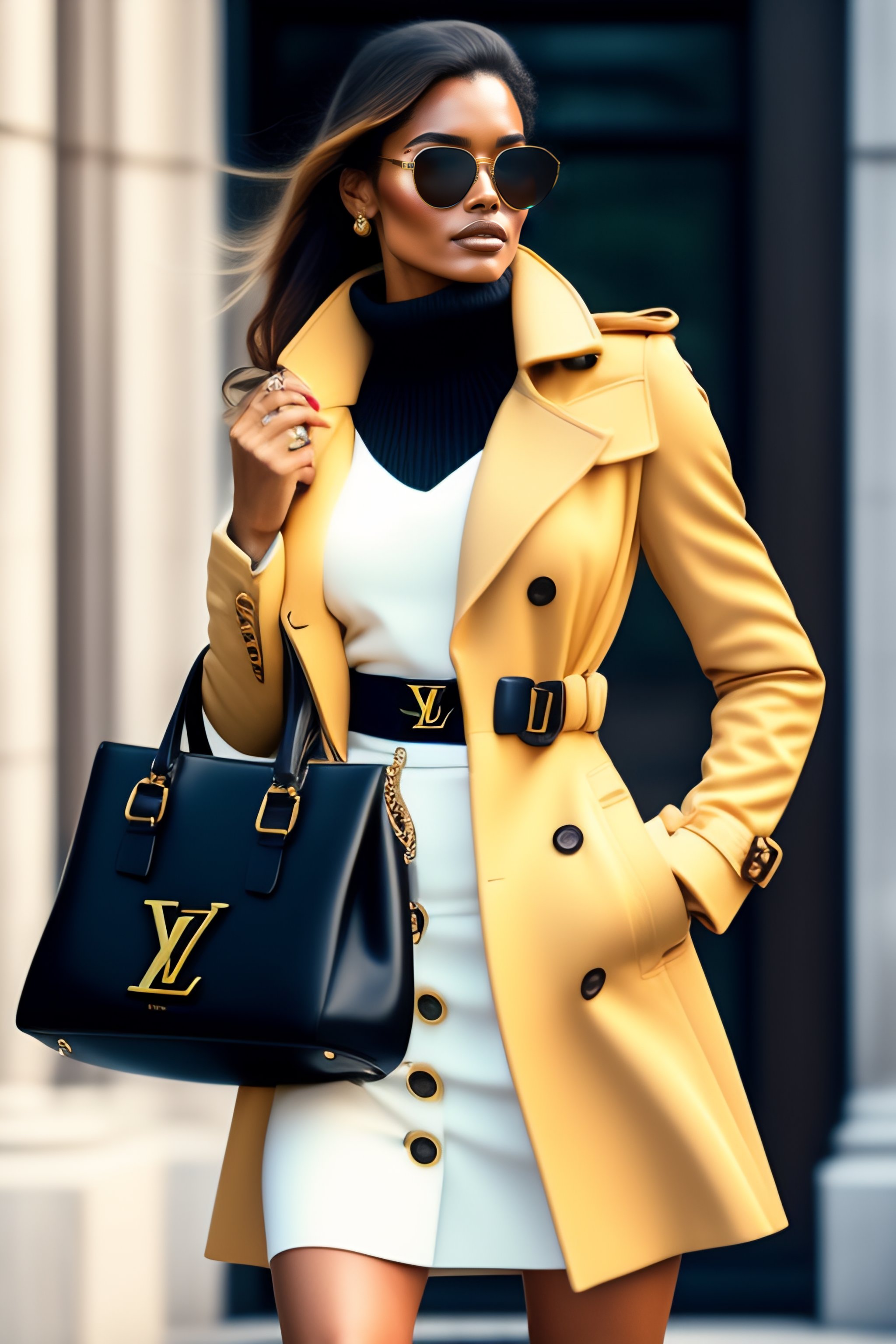 Louis Vuitton Womens Trench Coats