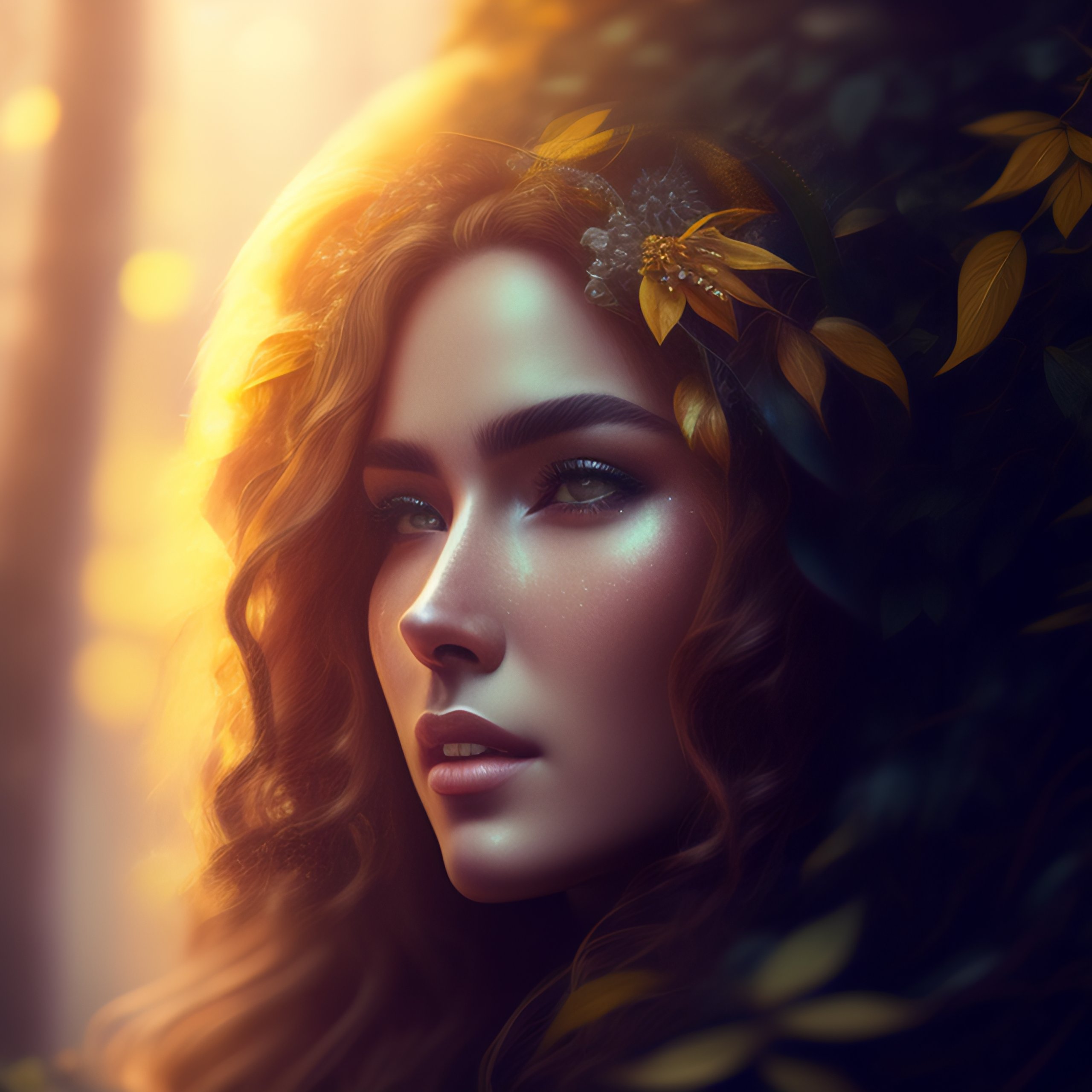 Lexica - Tree by charlie bowater and titian and artgerm, portrait ...