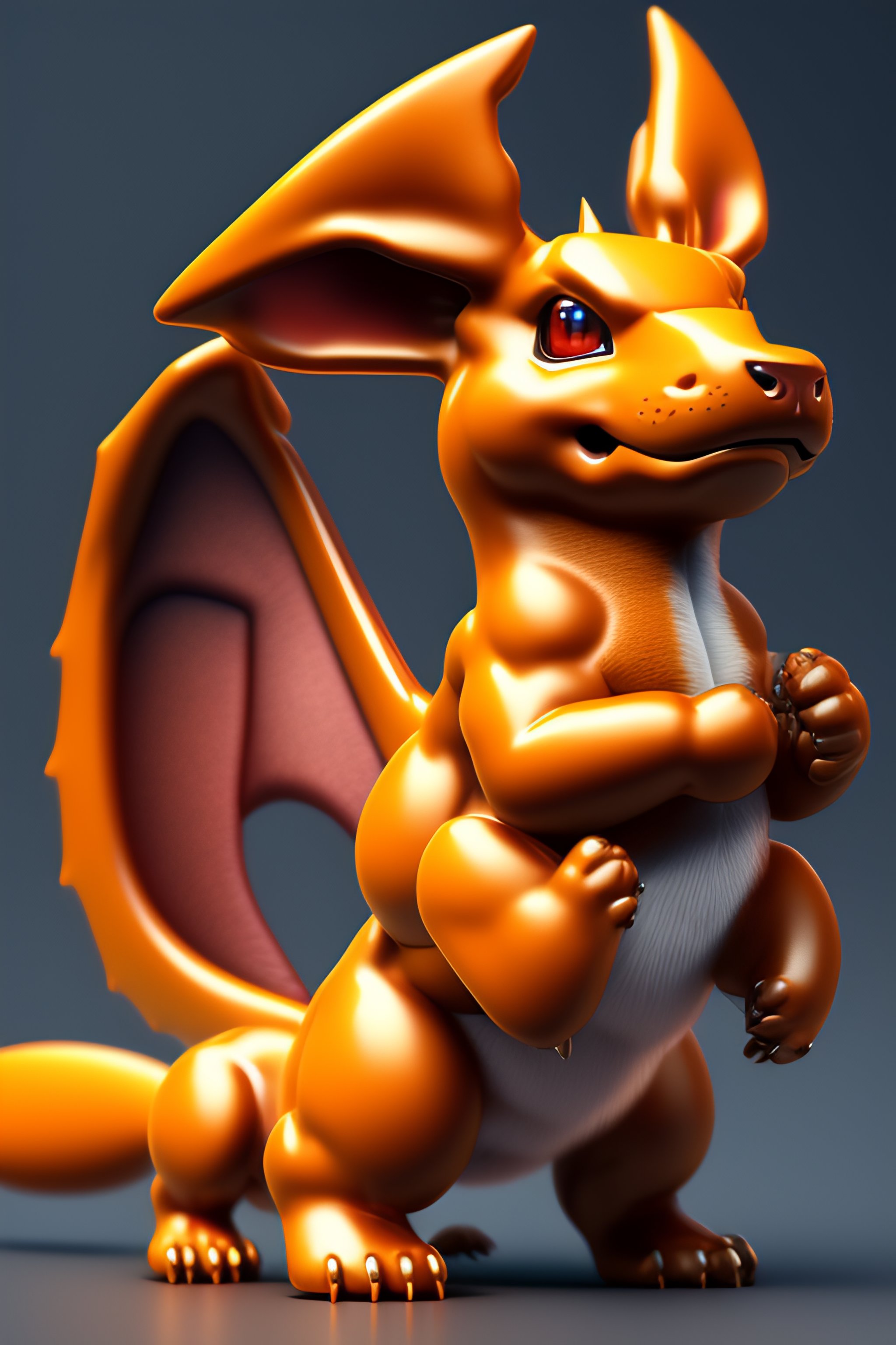 Lexica - Charizard , Knolling, Deconstruction body parts, pokeballs ...