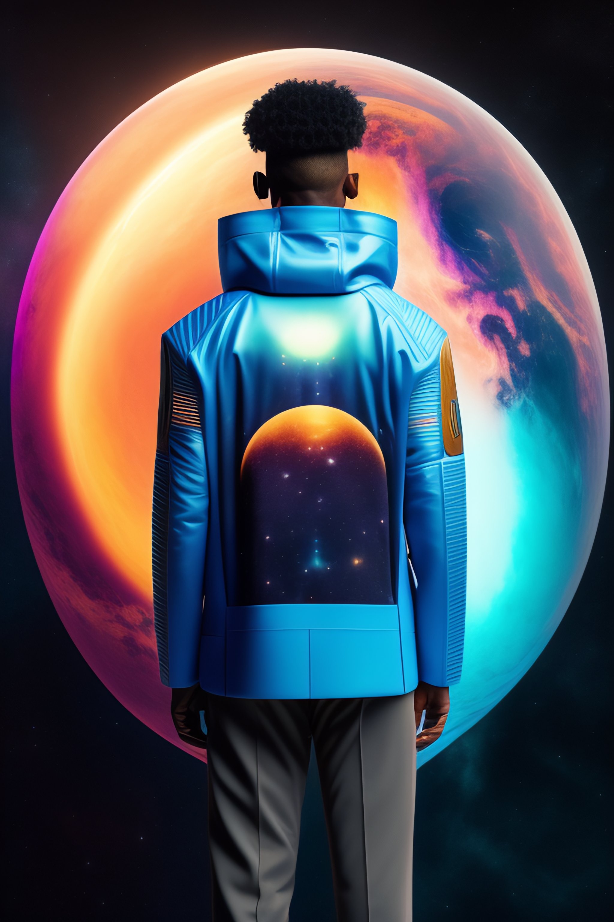 Lexica - Futuristic jacket from different dimensions and planets