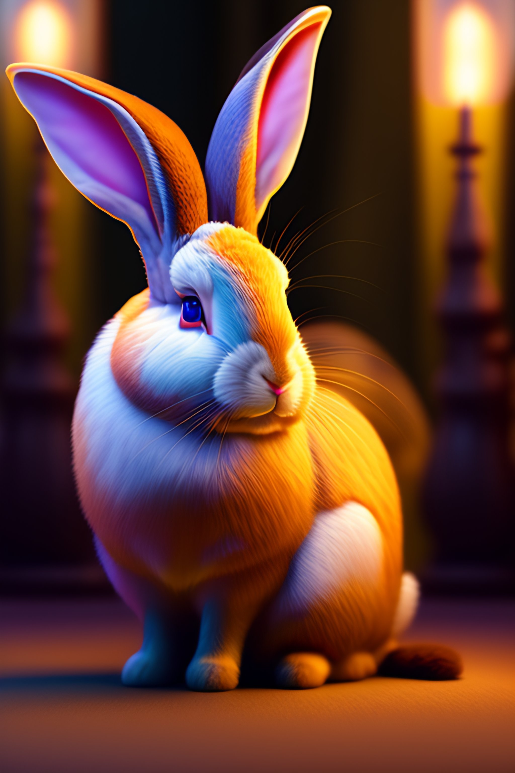 Lexica - Rabbits:1.0, aesthetically inspired by Evelyn De Morgan, art ...