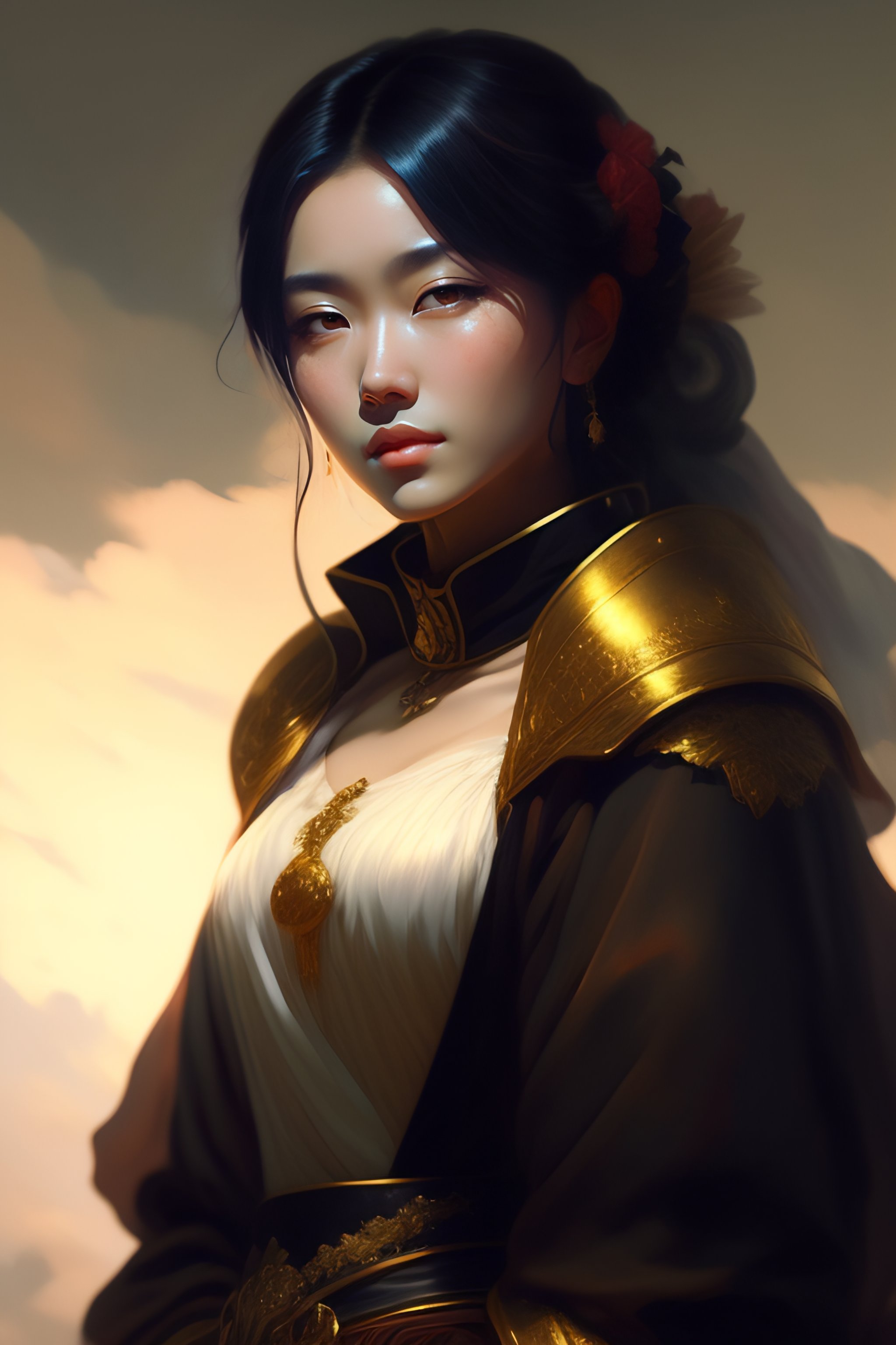Lexica - Baroque oil painting anime key visual full body portrait ...