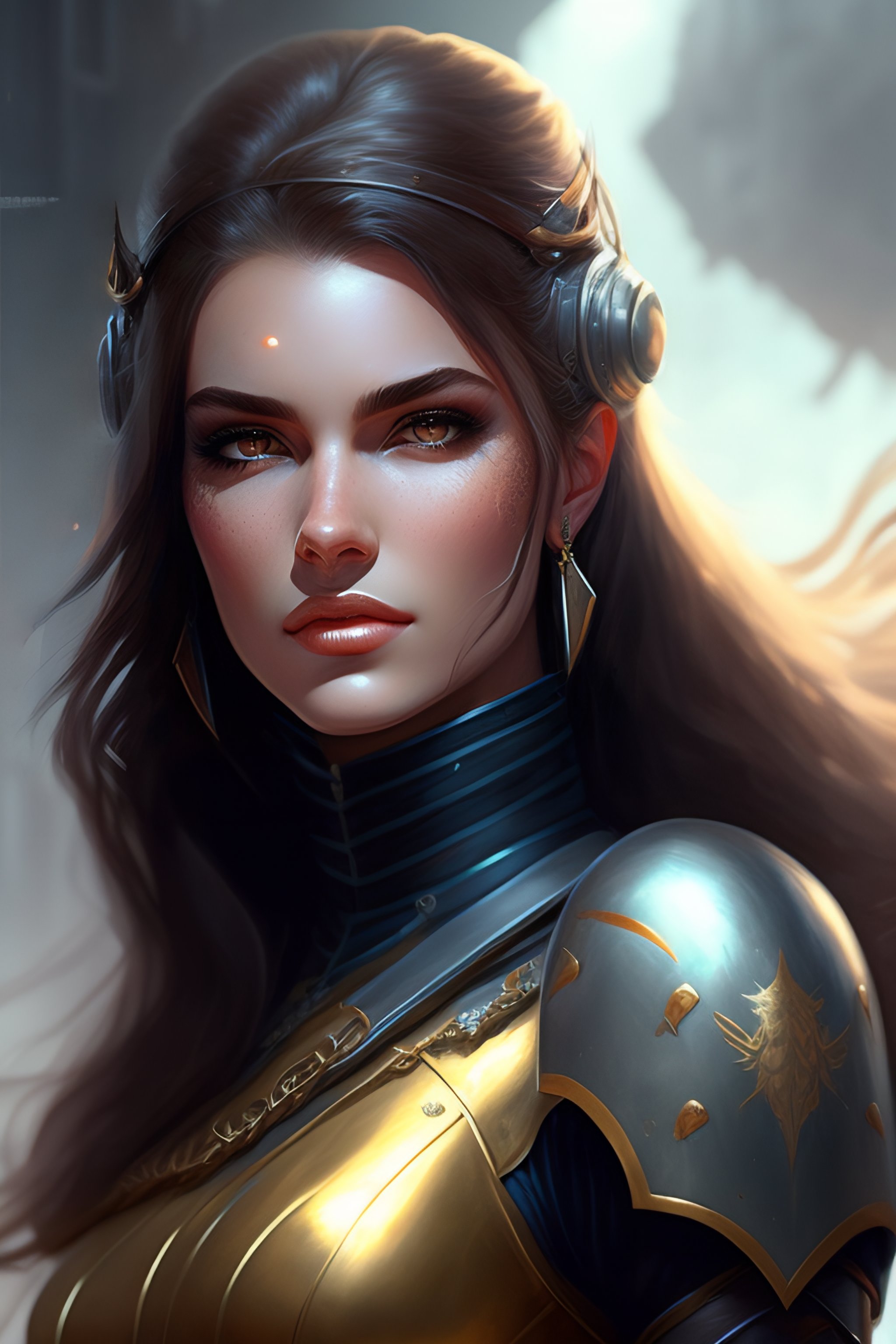 Lexica - Portrait of a warhammer girl, biology estudent, epic, tragic ...