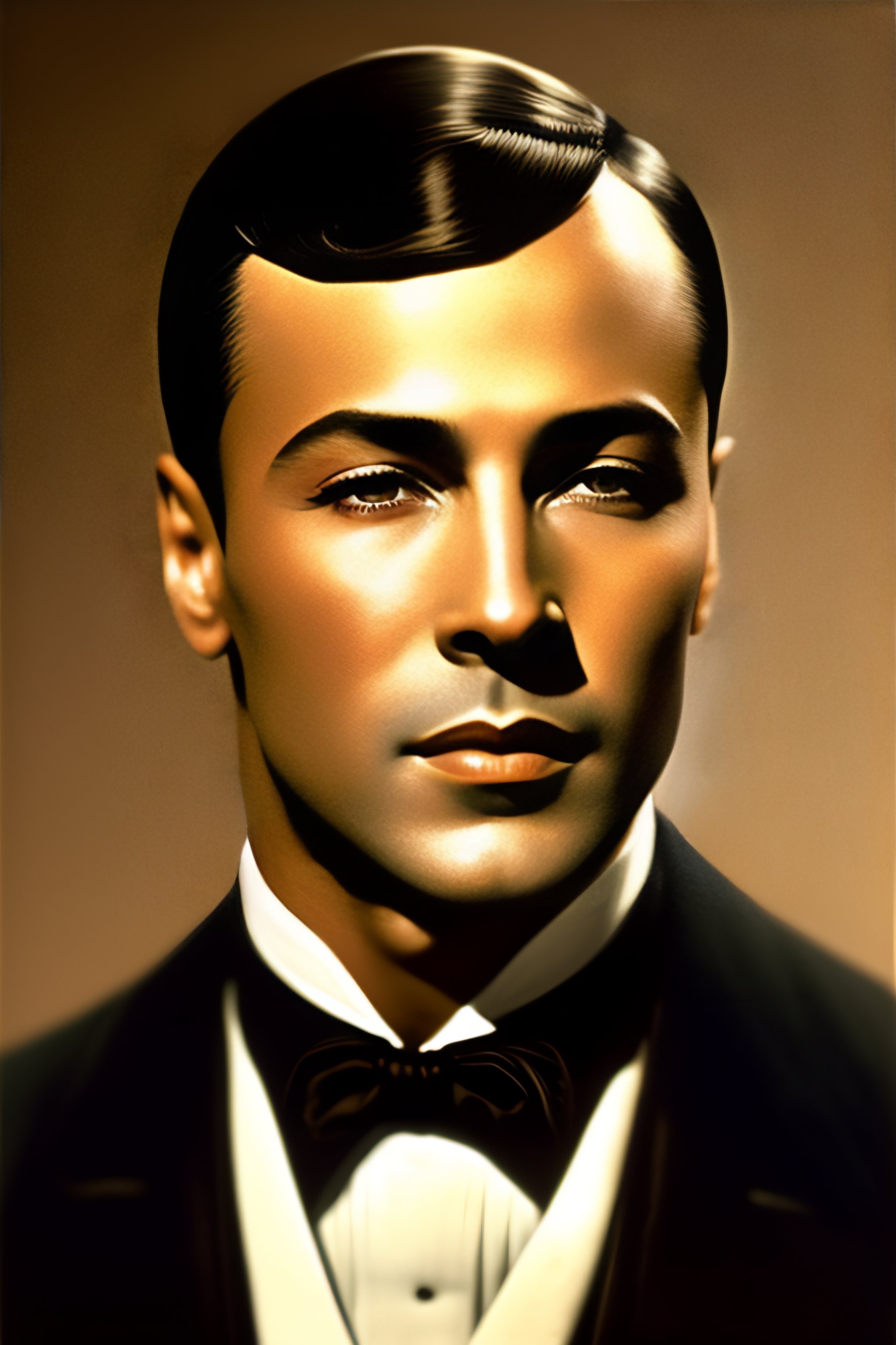 Lexica - Portrait of Rudolph Valentino