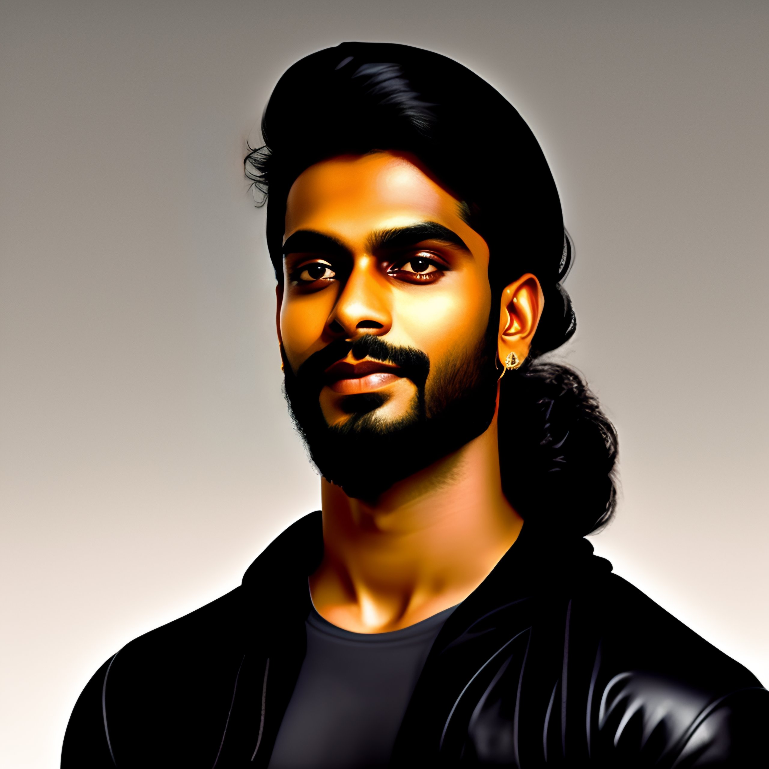 lexica-detailed-illustration-of-a-young-south-indian-male-podcaster