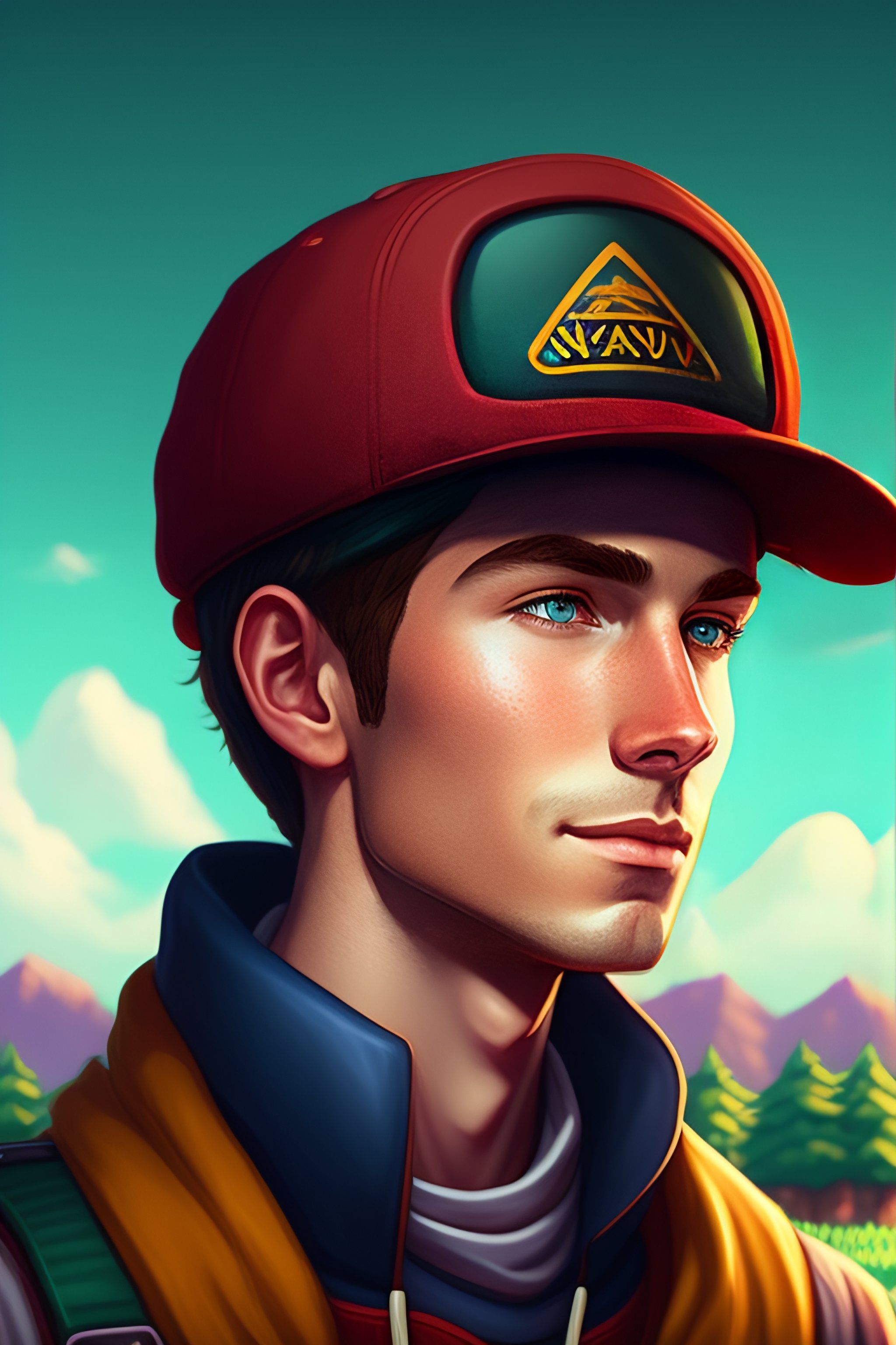lexica-portrait-of-linus-from-stardew-valley