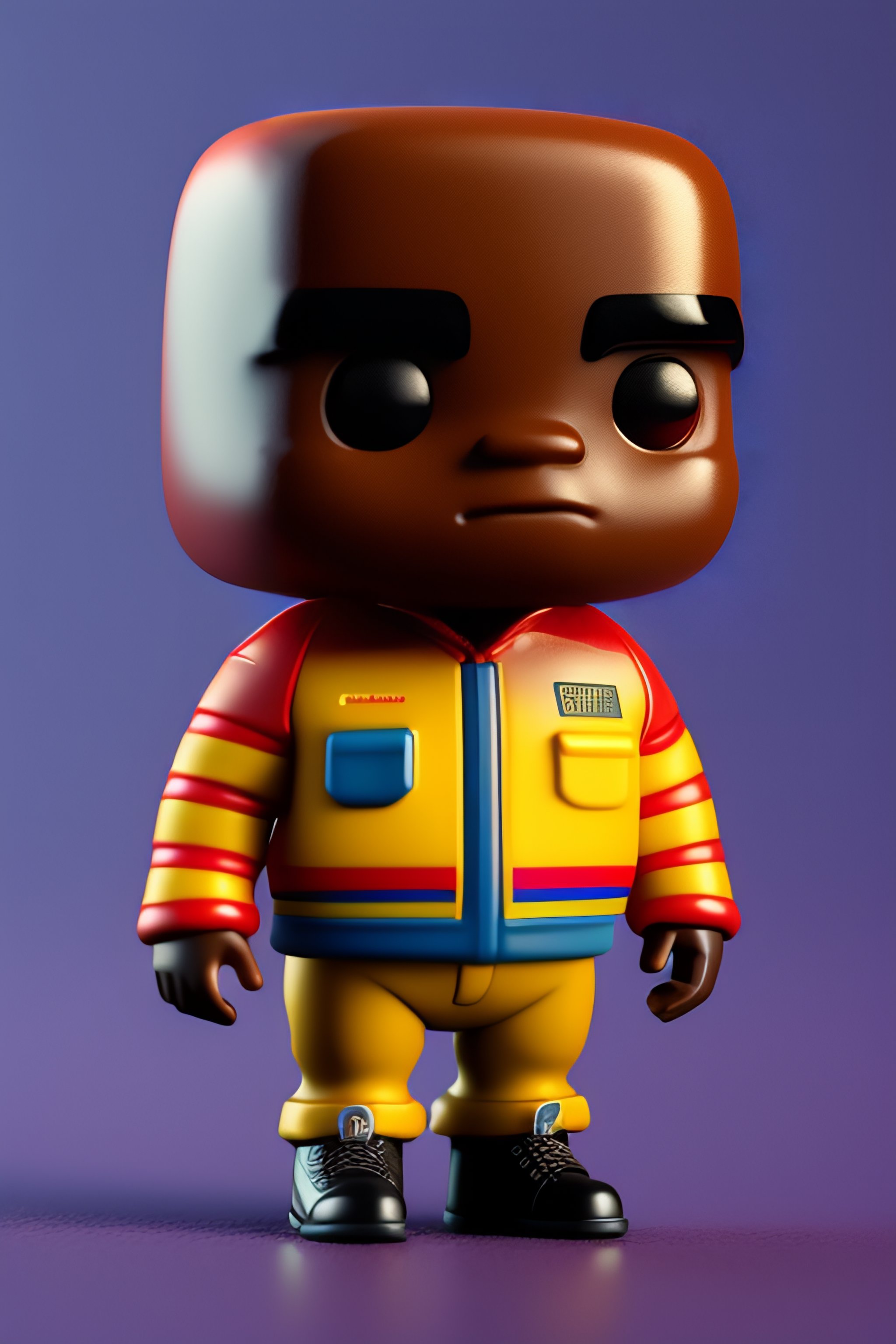 Lexica - Full body 3d render of funko pop stranger things creature