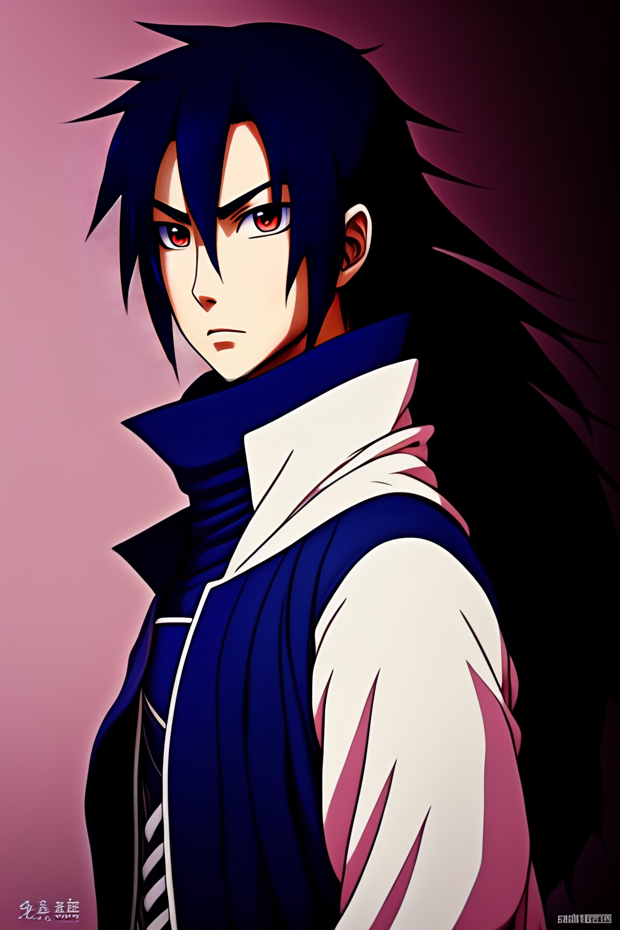 Lexica - Sasuke uchiha from Naruto ,anime style,highly detailed