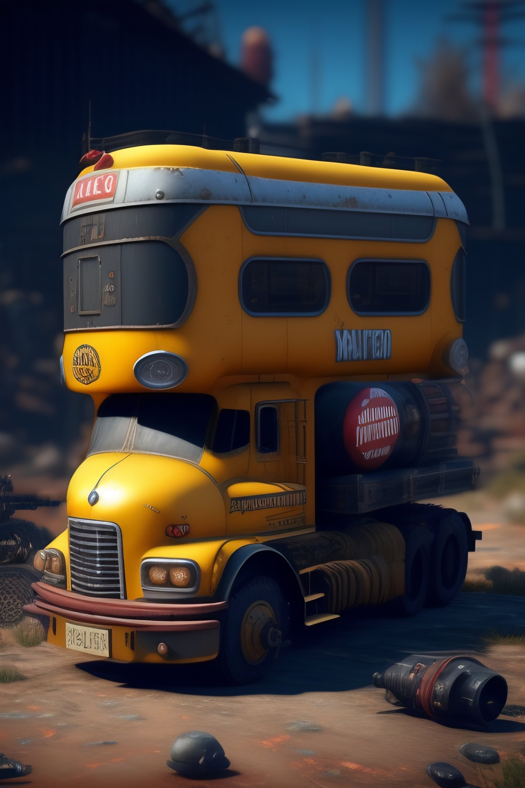 Lexica - An extremely complex Fallout 4 Mobile phone,Waste punk