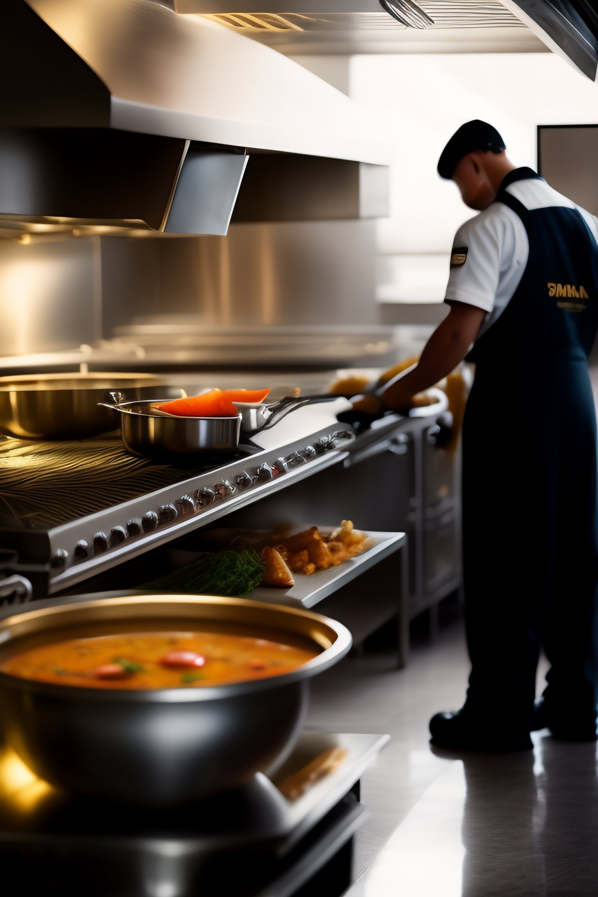 Lexica - Cleaning a restaurant kitchen