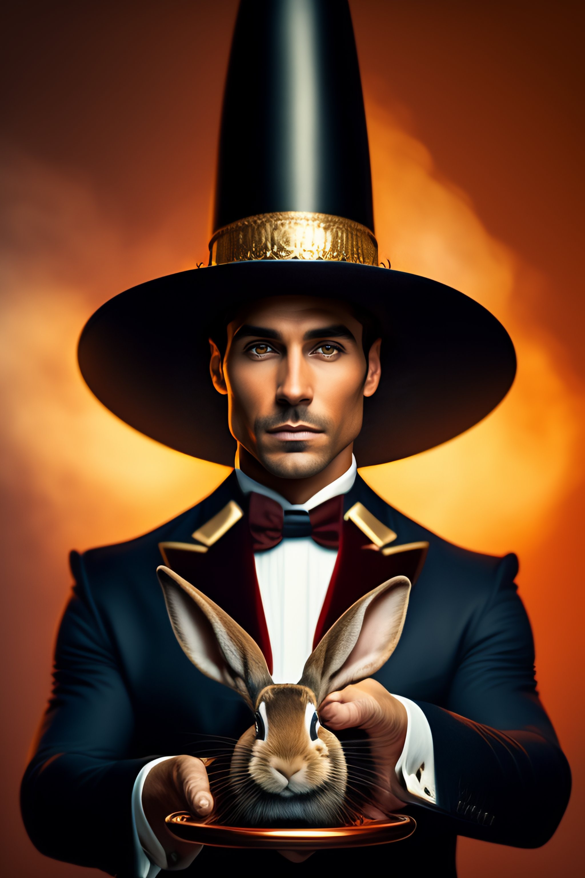 Magician And Bunny Costume
