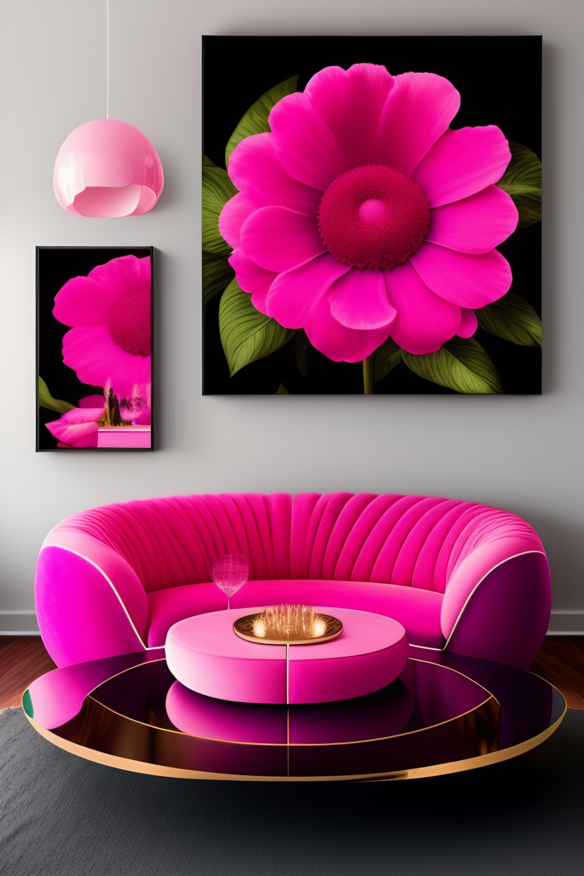 Lexica - A home decor set based on the brand Schiaparelli, shocking ...