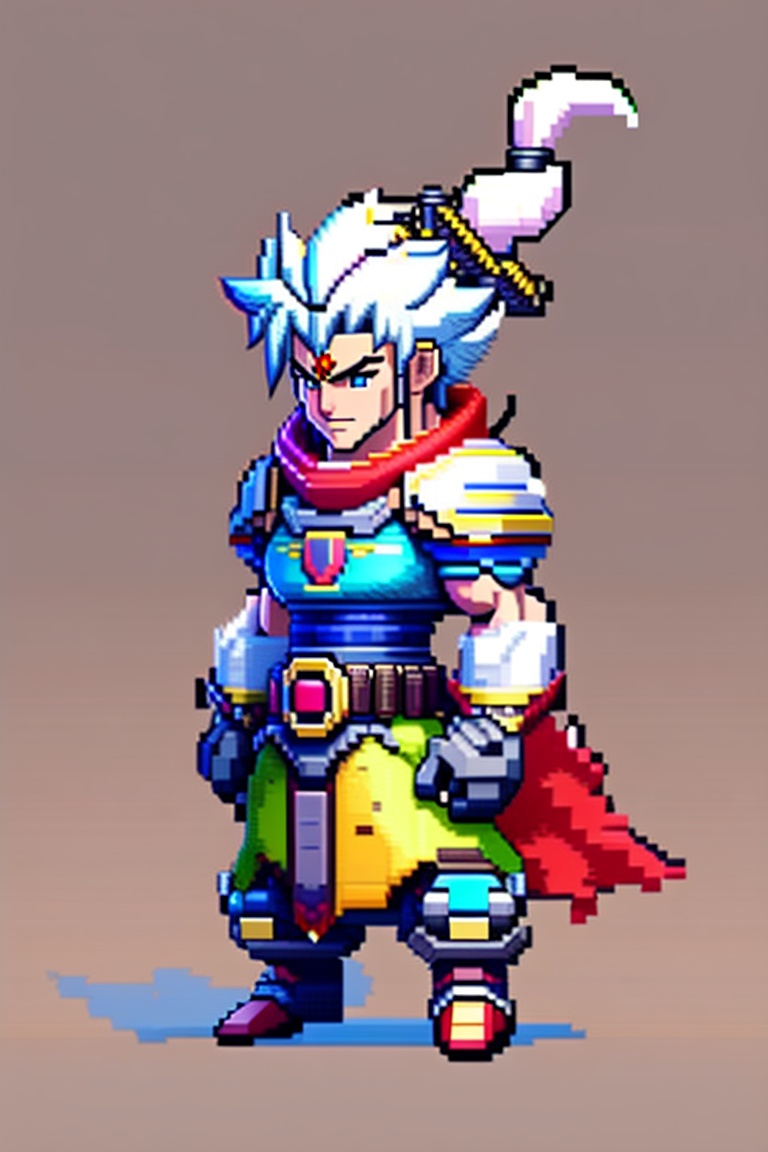 Lexica - Kenichi the mightiest disciple, white hair, asura outfit ...