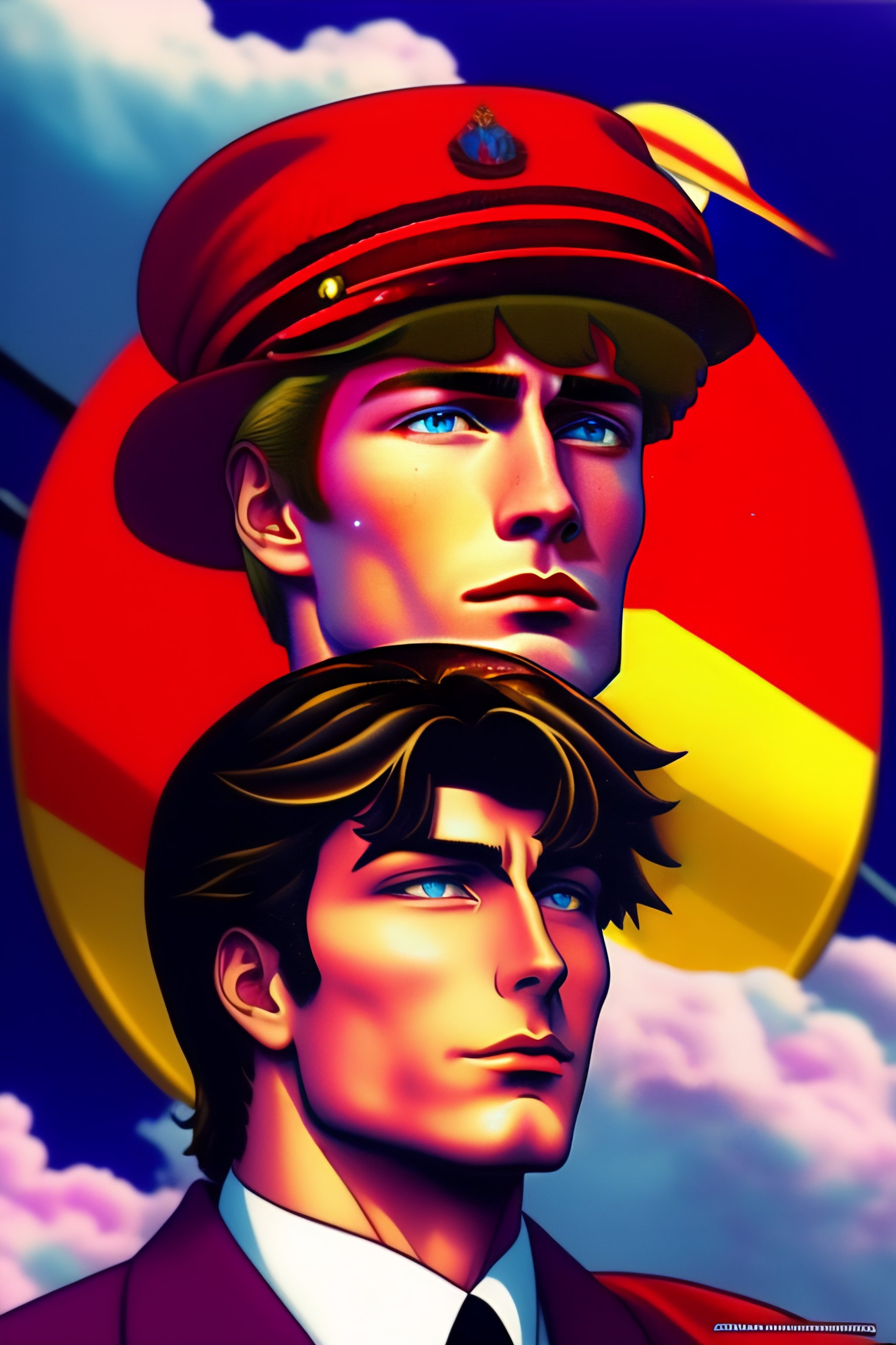 Lexica - Putin in style Vintage 90's anime