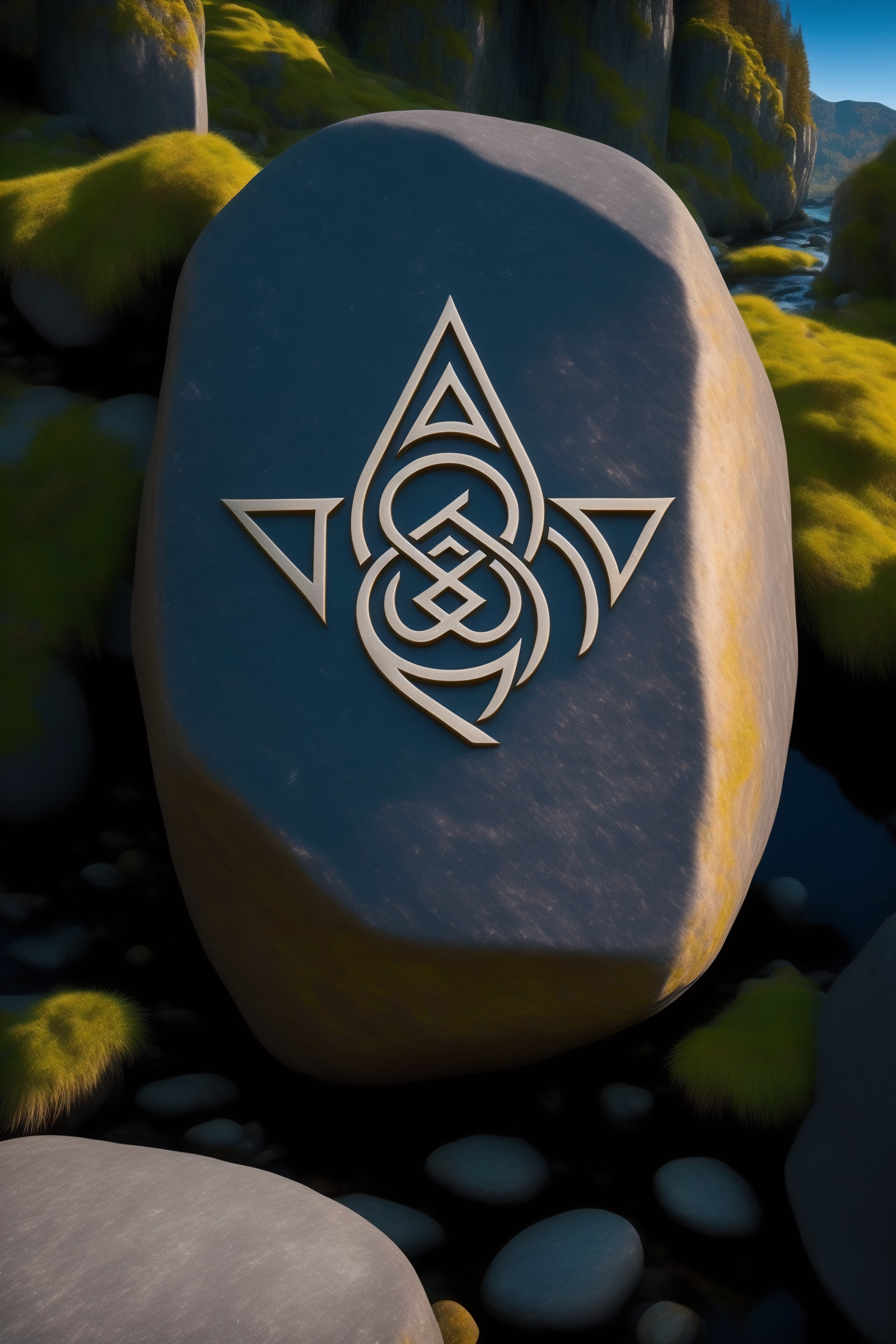 Lexica - A magic runes carved on rock