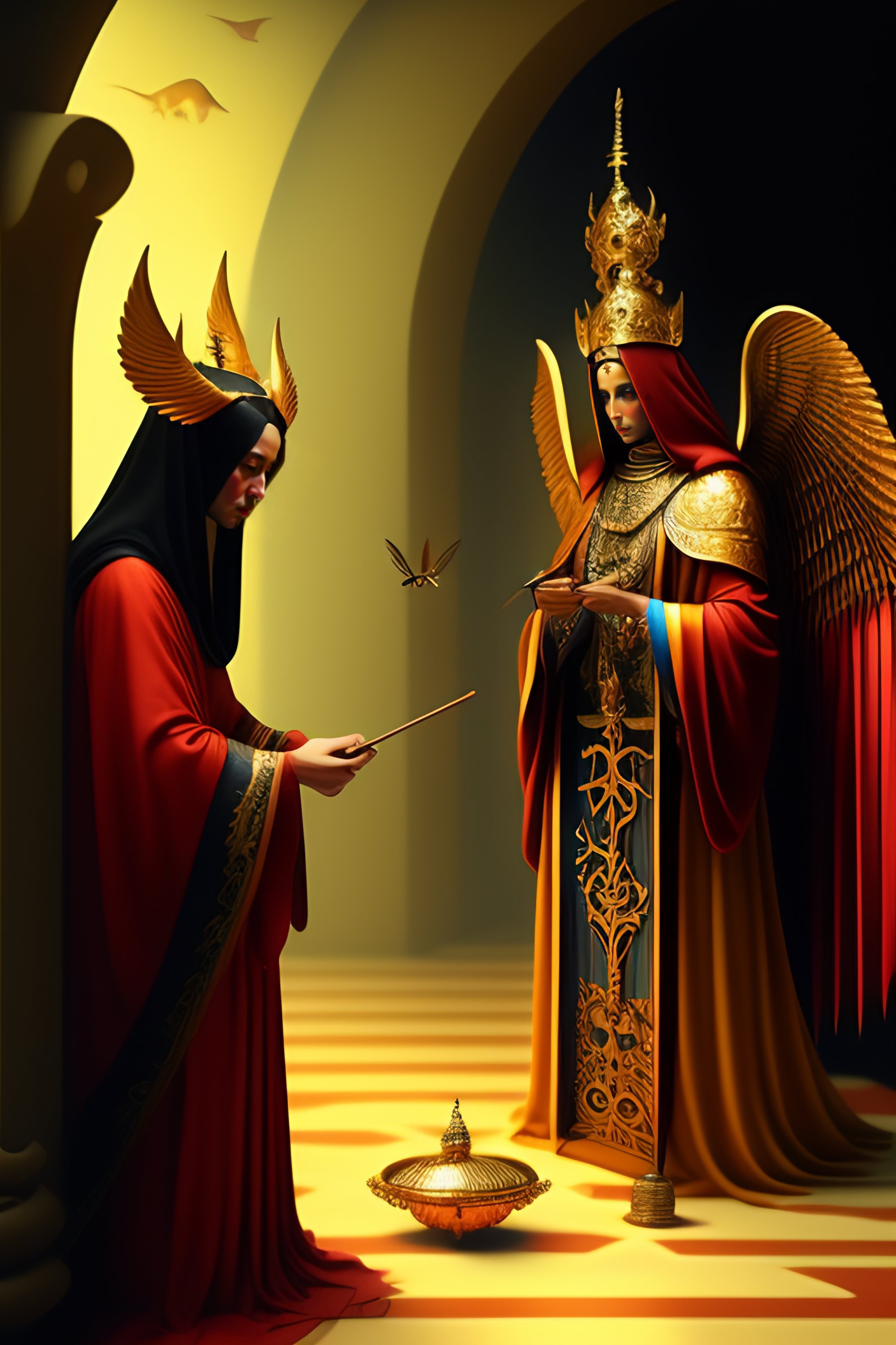 Lexica - Male mephistofeles, death, squeleton, wings, arcane, devil ...