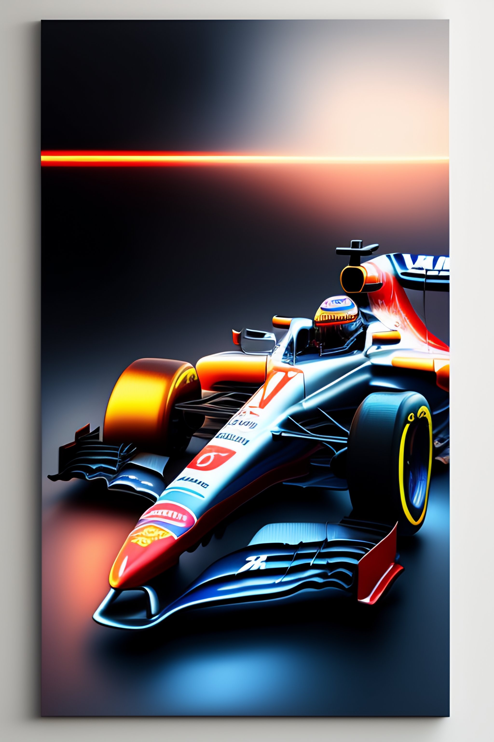 Lexica - High quality oil painting portrait of f1 car by Rembrandt and ...