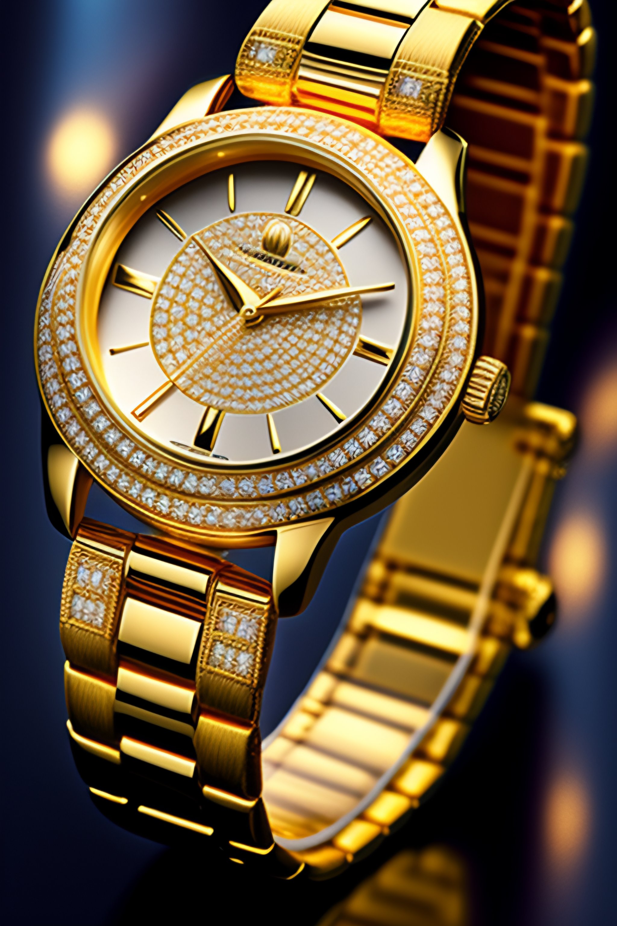 Lexica - 10 golden diamond watches
