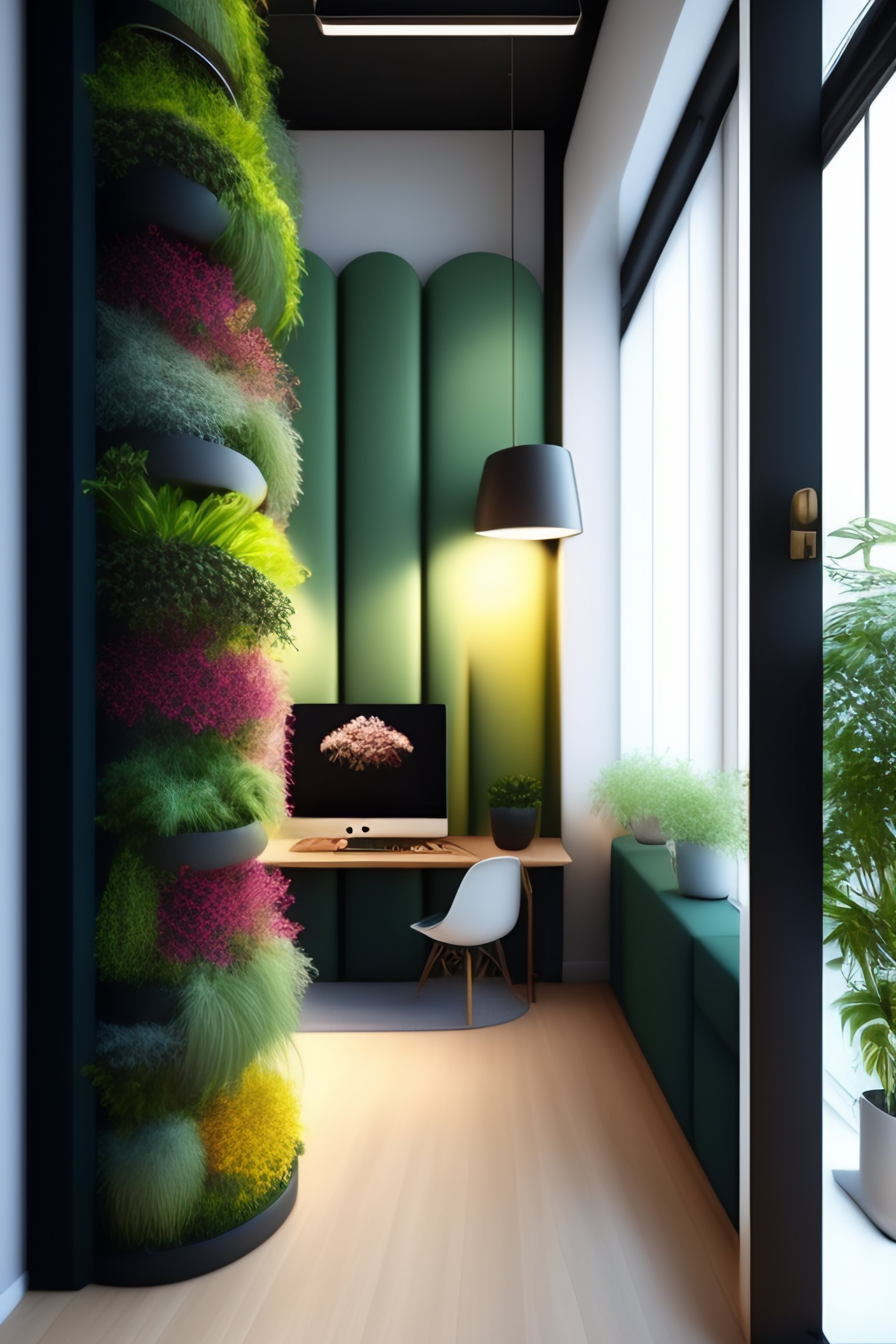 Lexica - Flexible office space creative with people plants