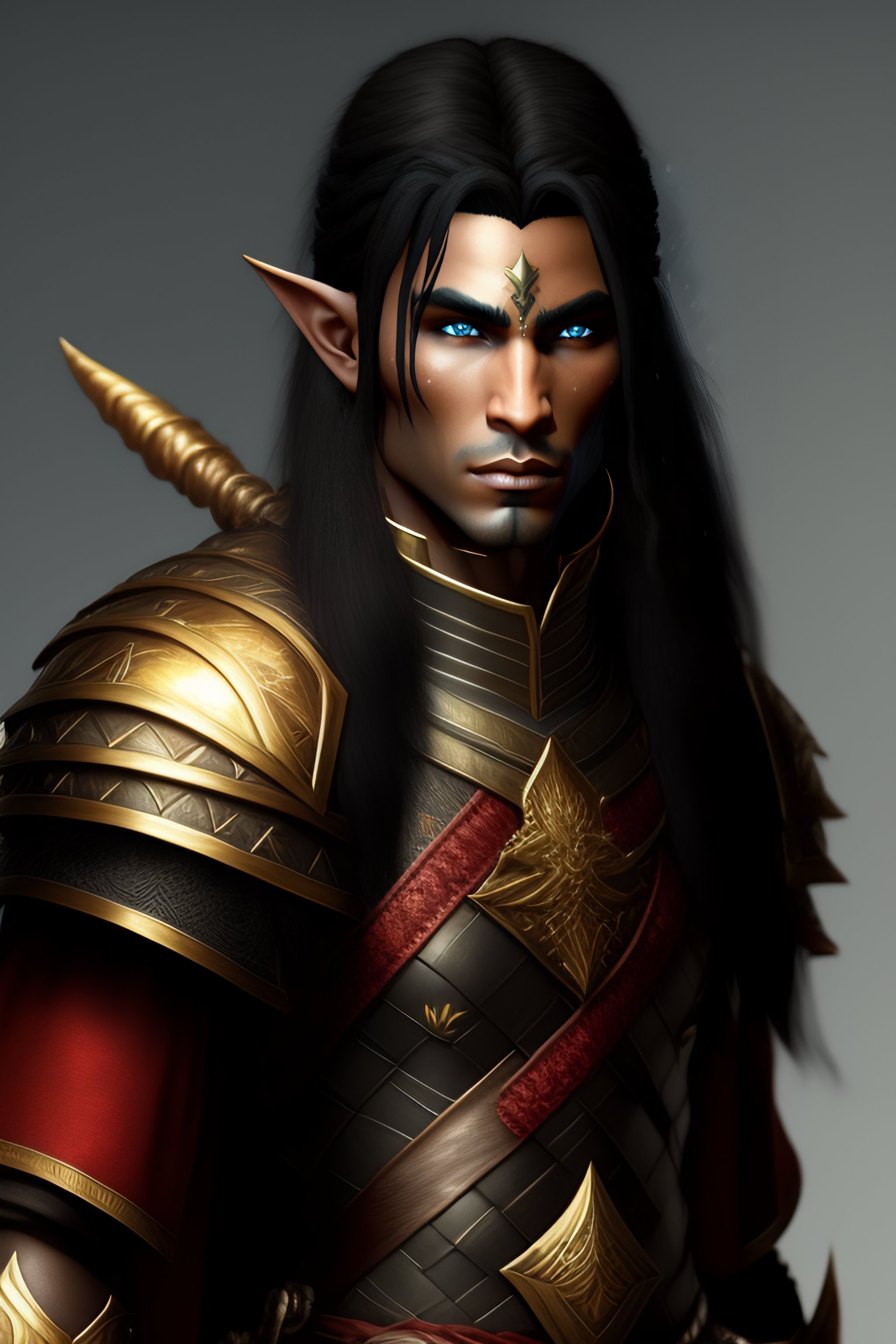 male elven fighter