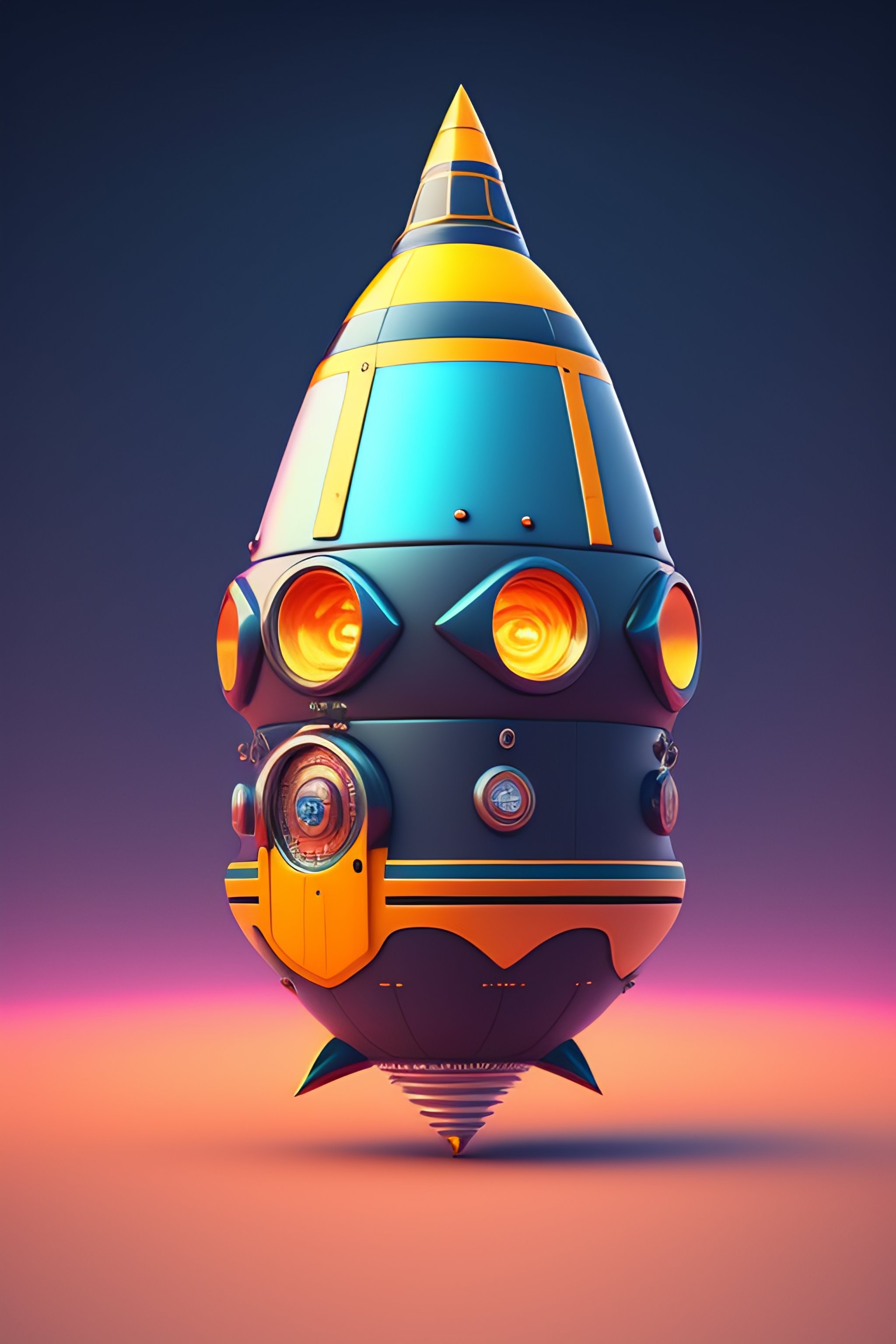 Lexica - Isometric rocket in 3d style, fantasy, dreamlike, surrealism ...