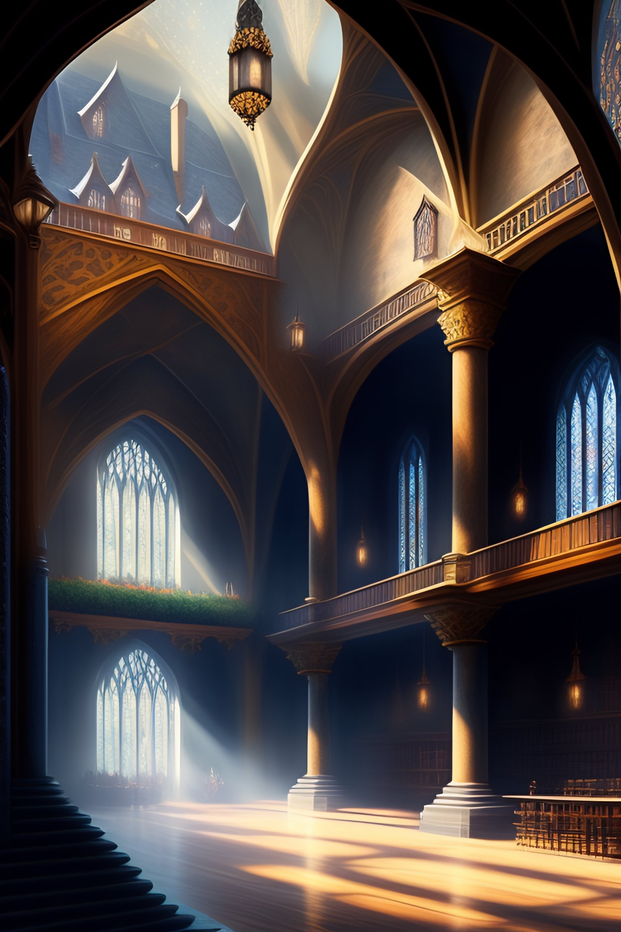 Lexica - Hogwarts interior