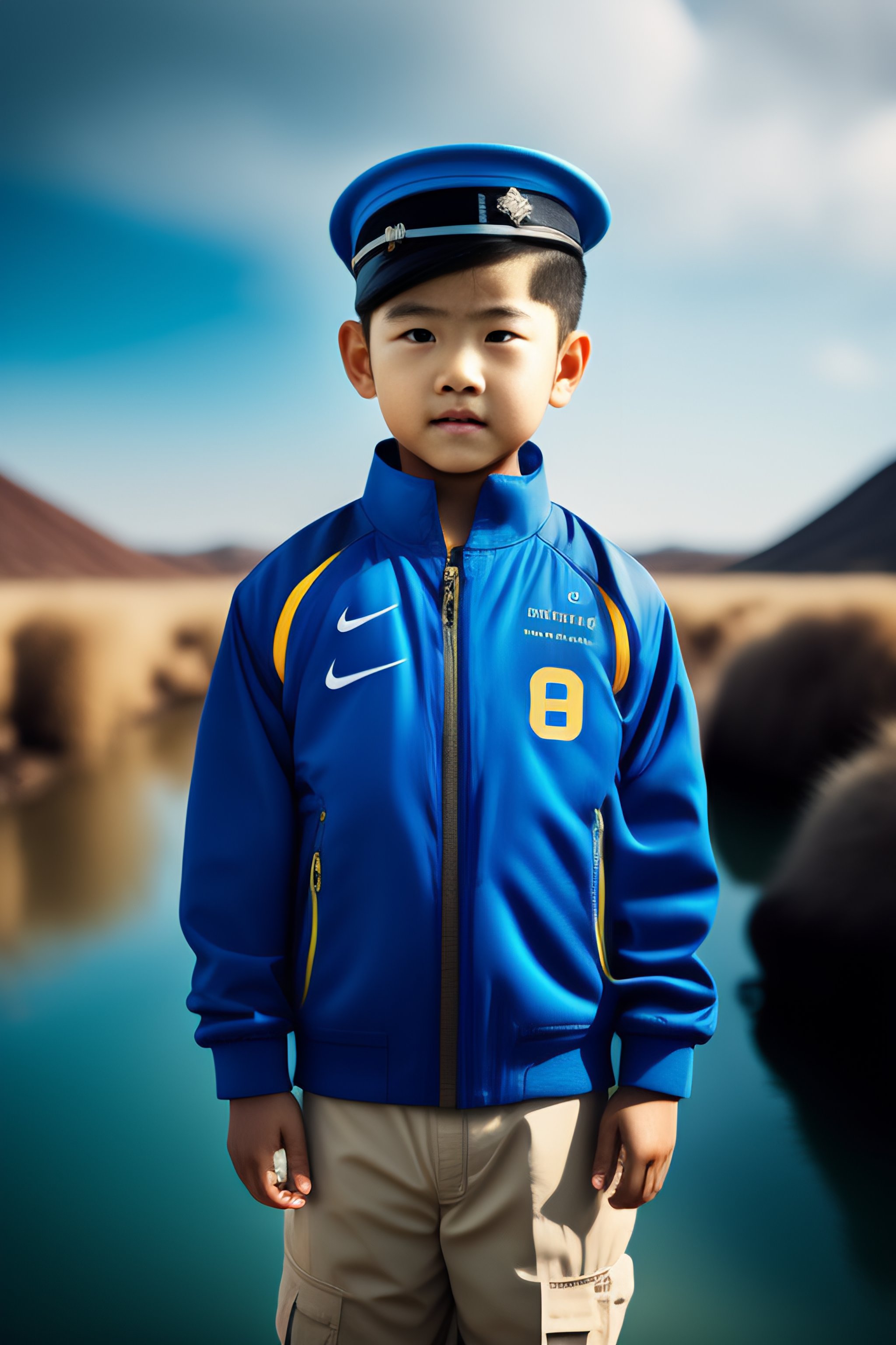 Lexica A Futuristic Picture Of An 8 Years Old Boy