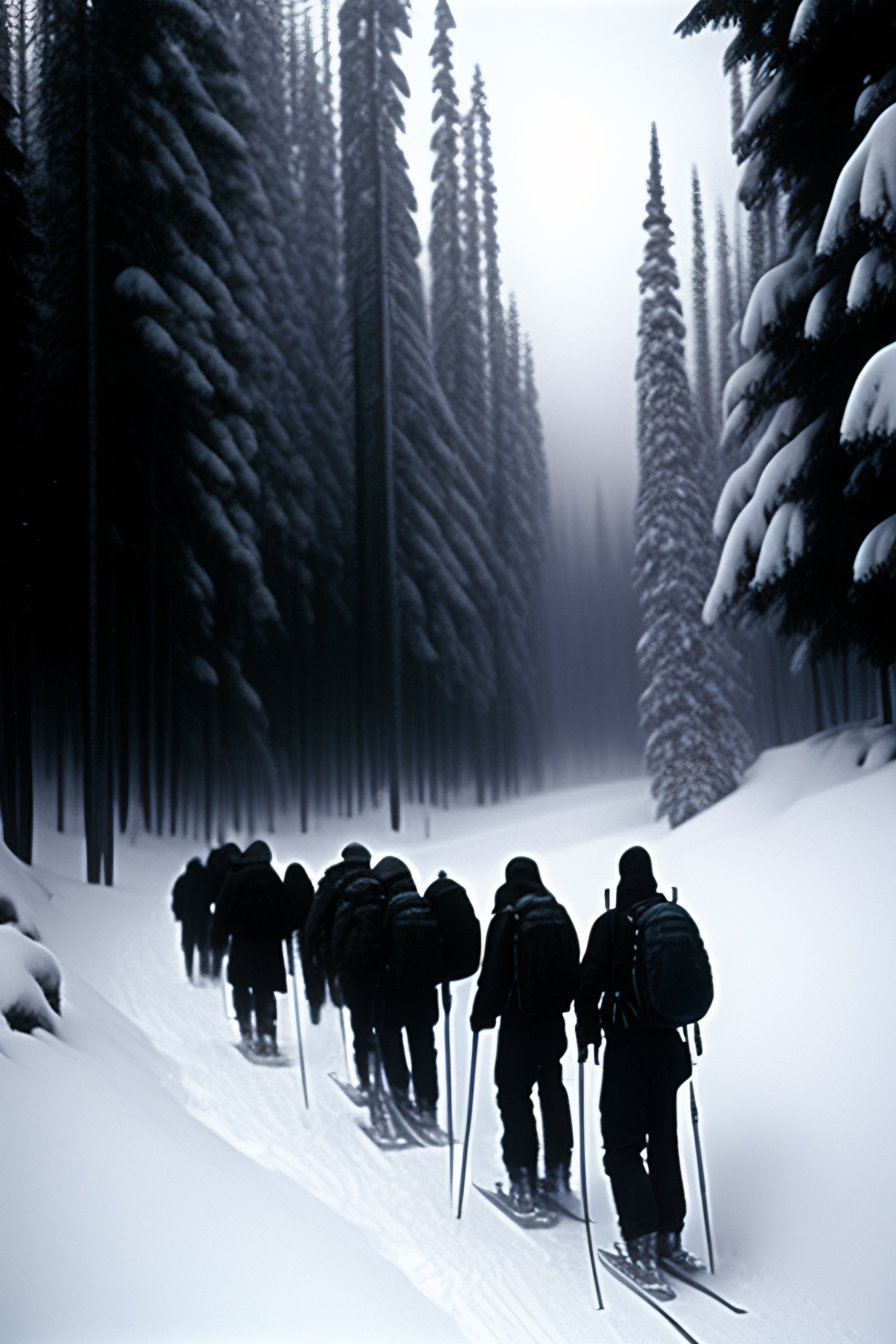 Lexica - Dyatlov Pass, Ural Mountains, winter, snow, blizzard, forest ...
