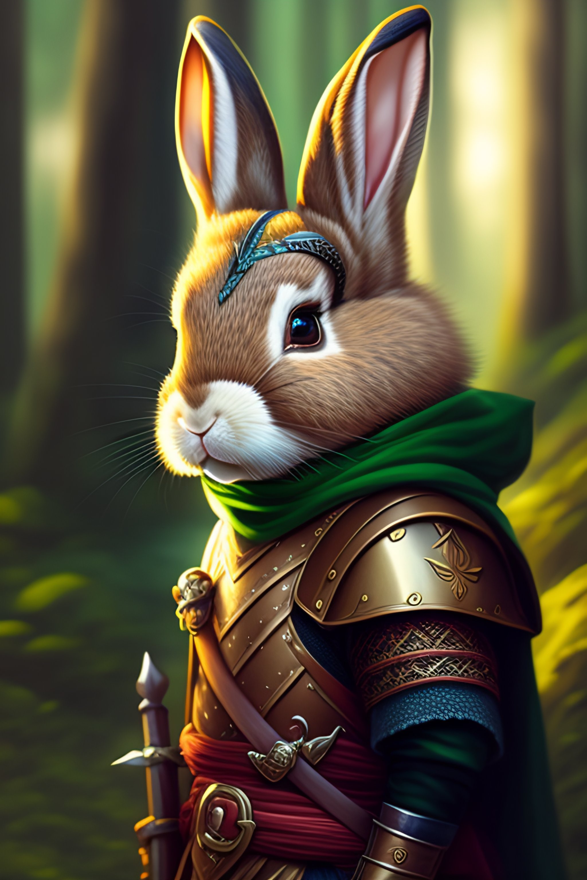 Lexica - Anthro, cute rabbit boy, ++character illustration++, short ...