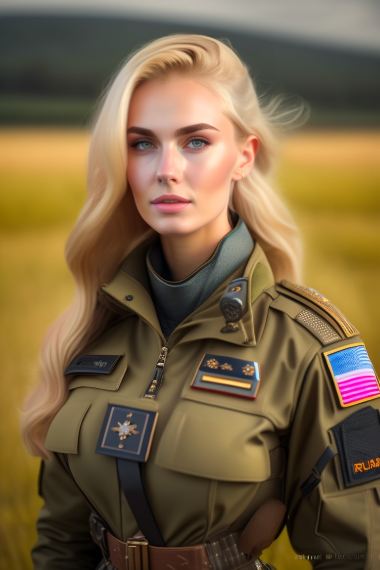 Lexica Russian Beautiful Girl With Blonde Hair And Tall In Combat 