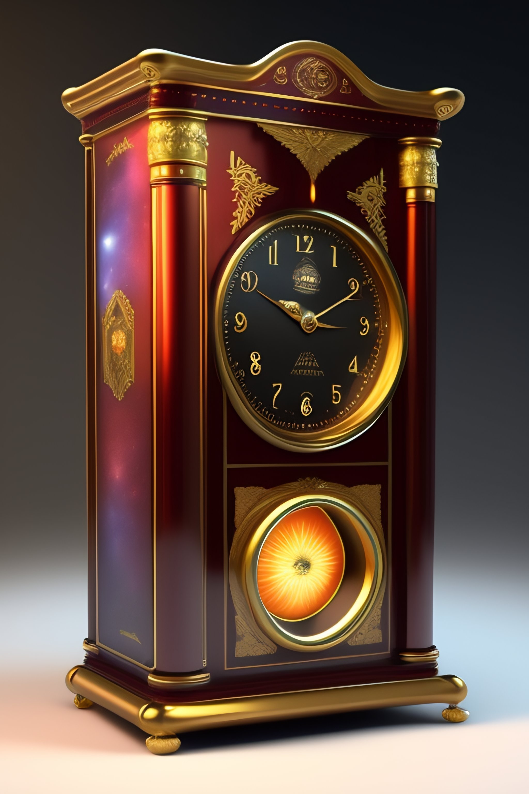 Lexica - Timemachine designed by Lucious Fox