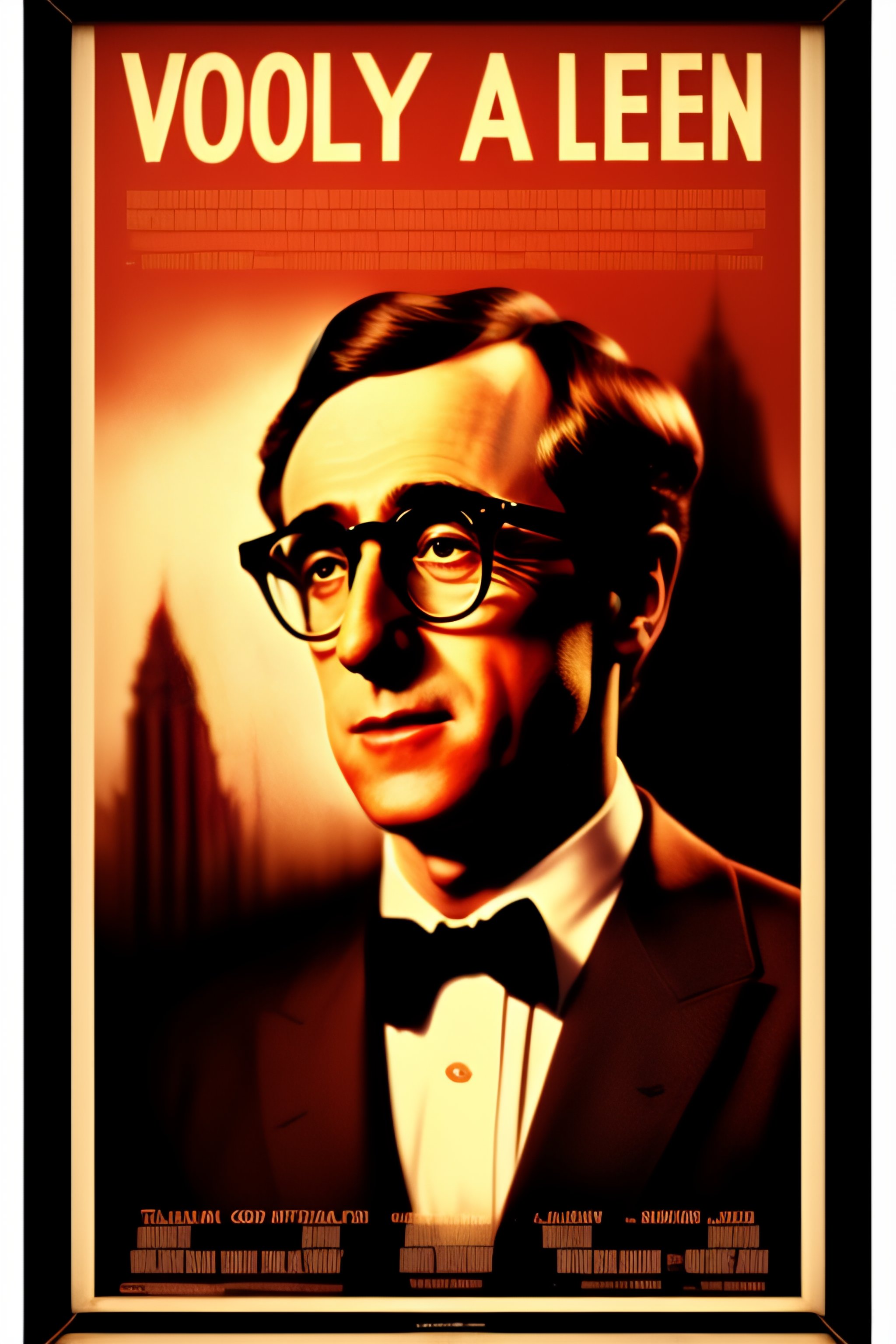 Woody Allen Movie Poster