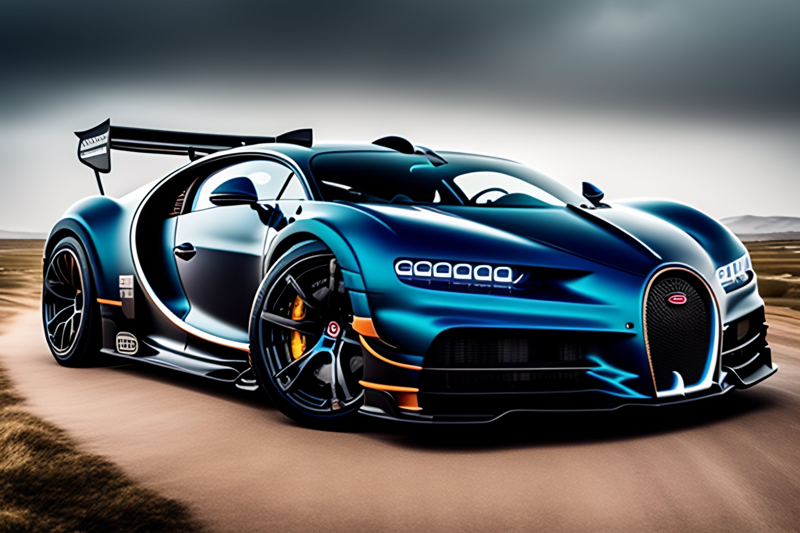 Lexica - Bugatti Chiron as a rally car