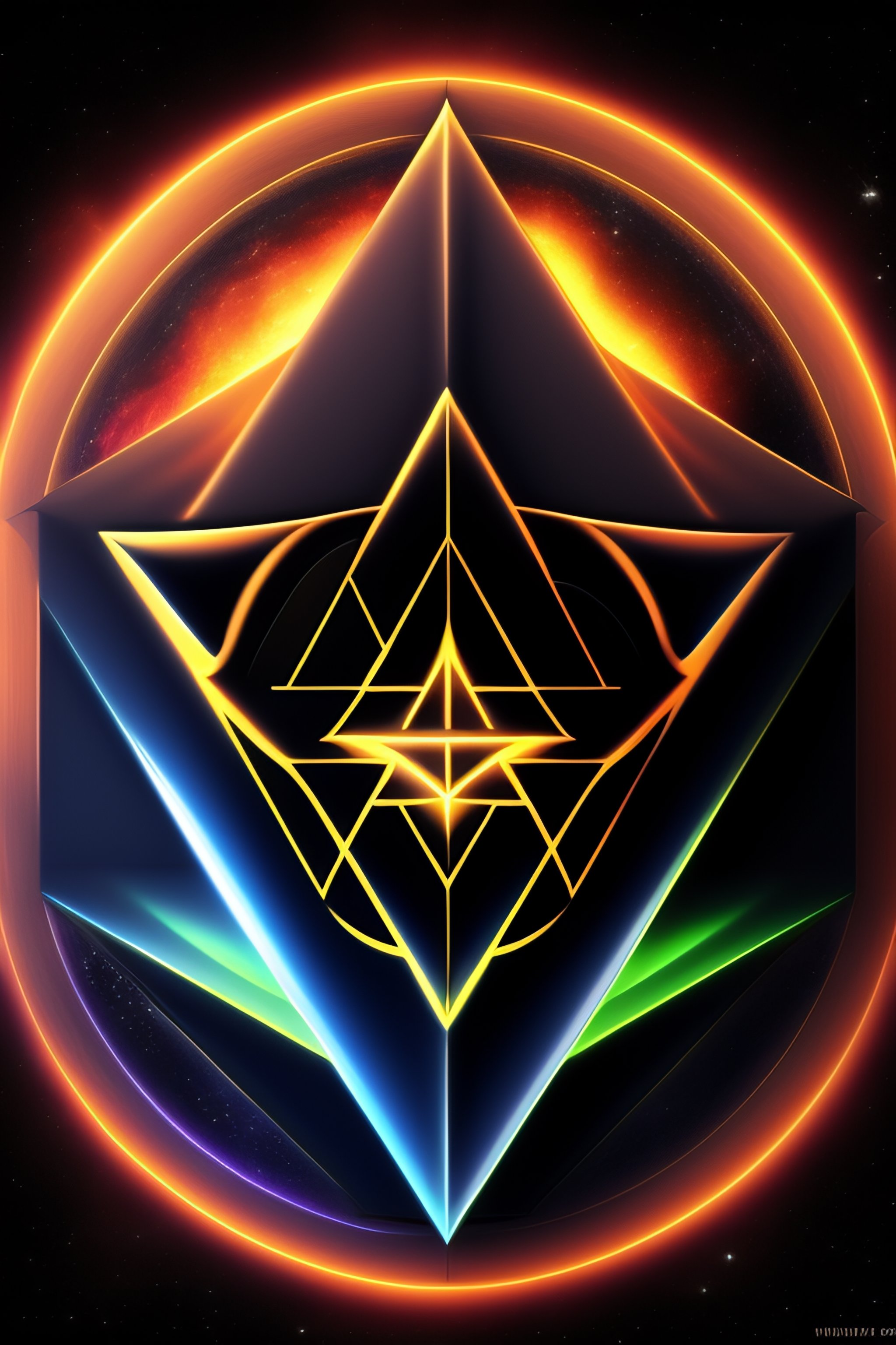 Lexica - Unicursal hexagram thelema wallpaper