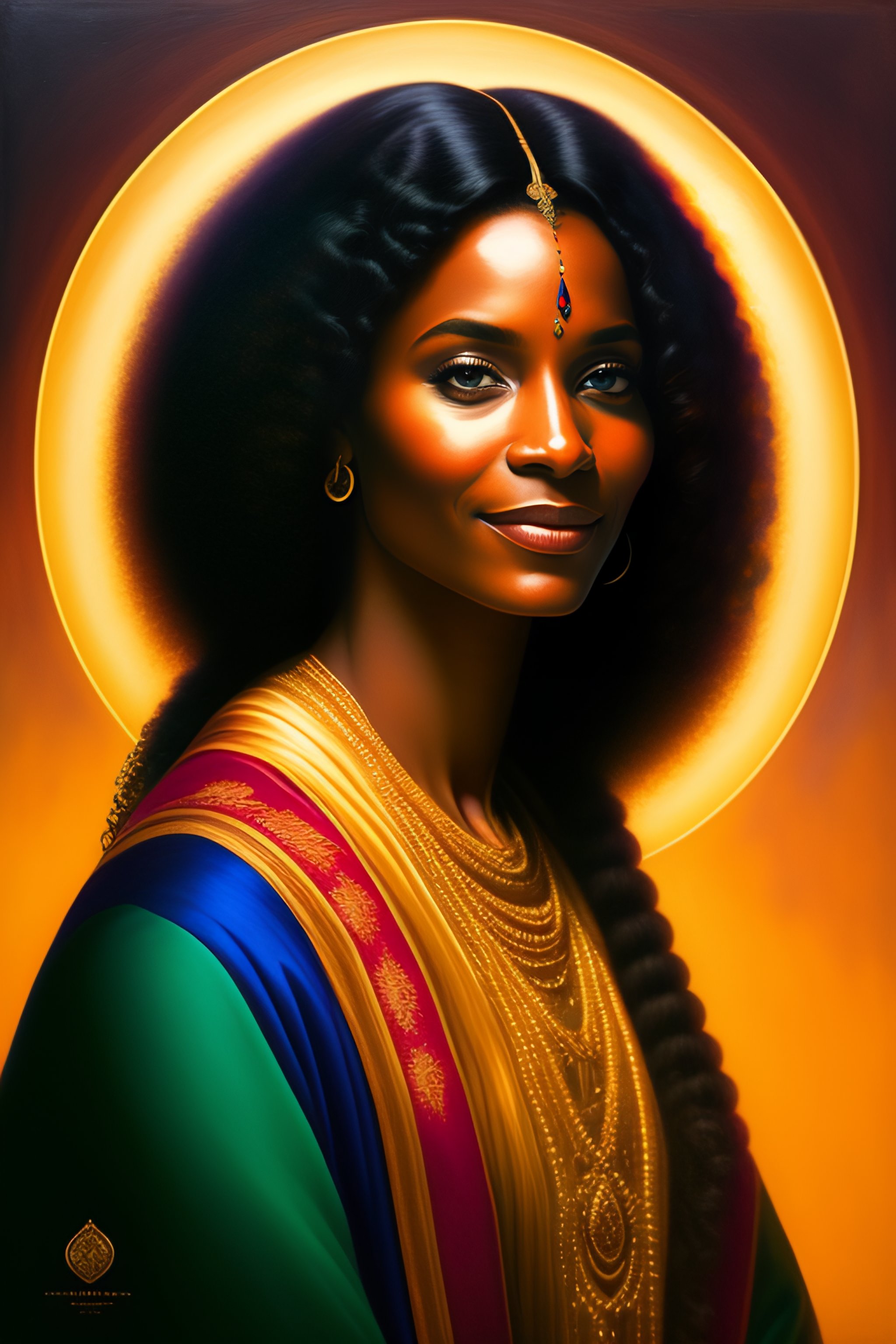 Lexica - Portrait of a spiritual person