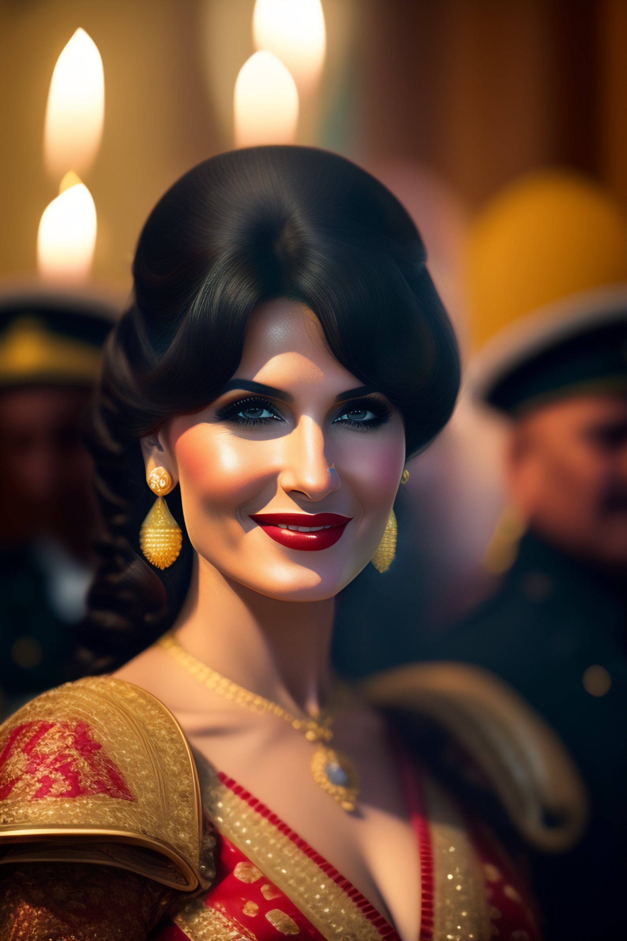 Lexica - Женщина инопланетянка красивая белая высокая стройная