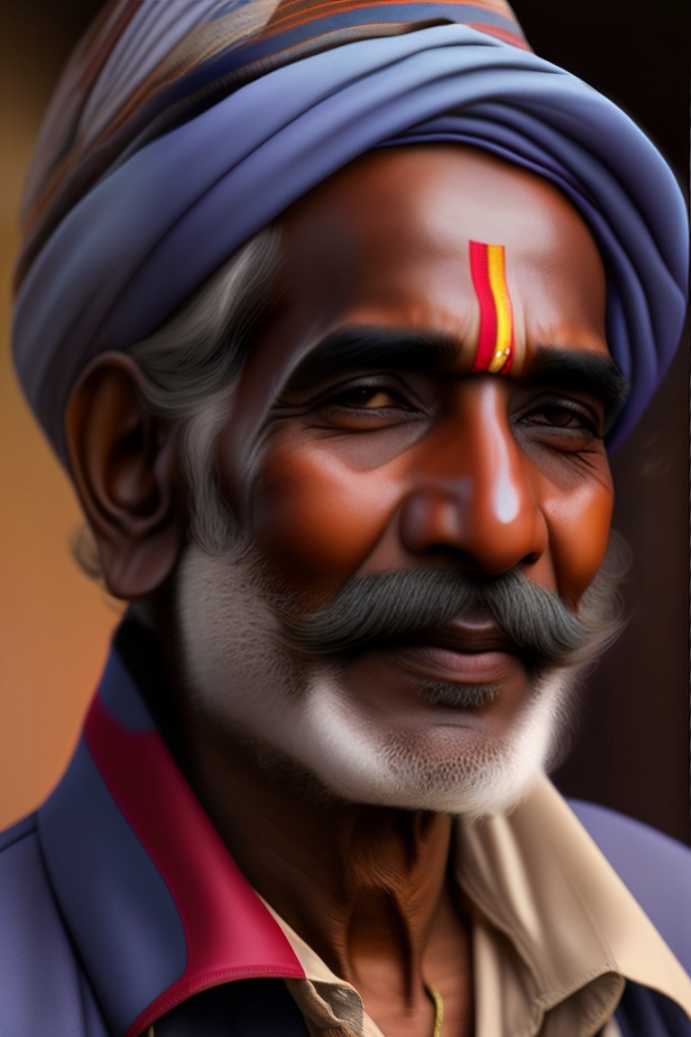 Lexica - Indian man named ramesh, poor