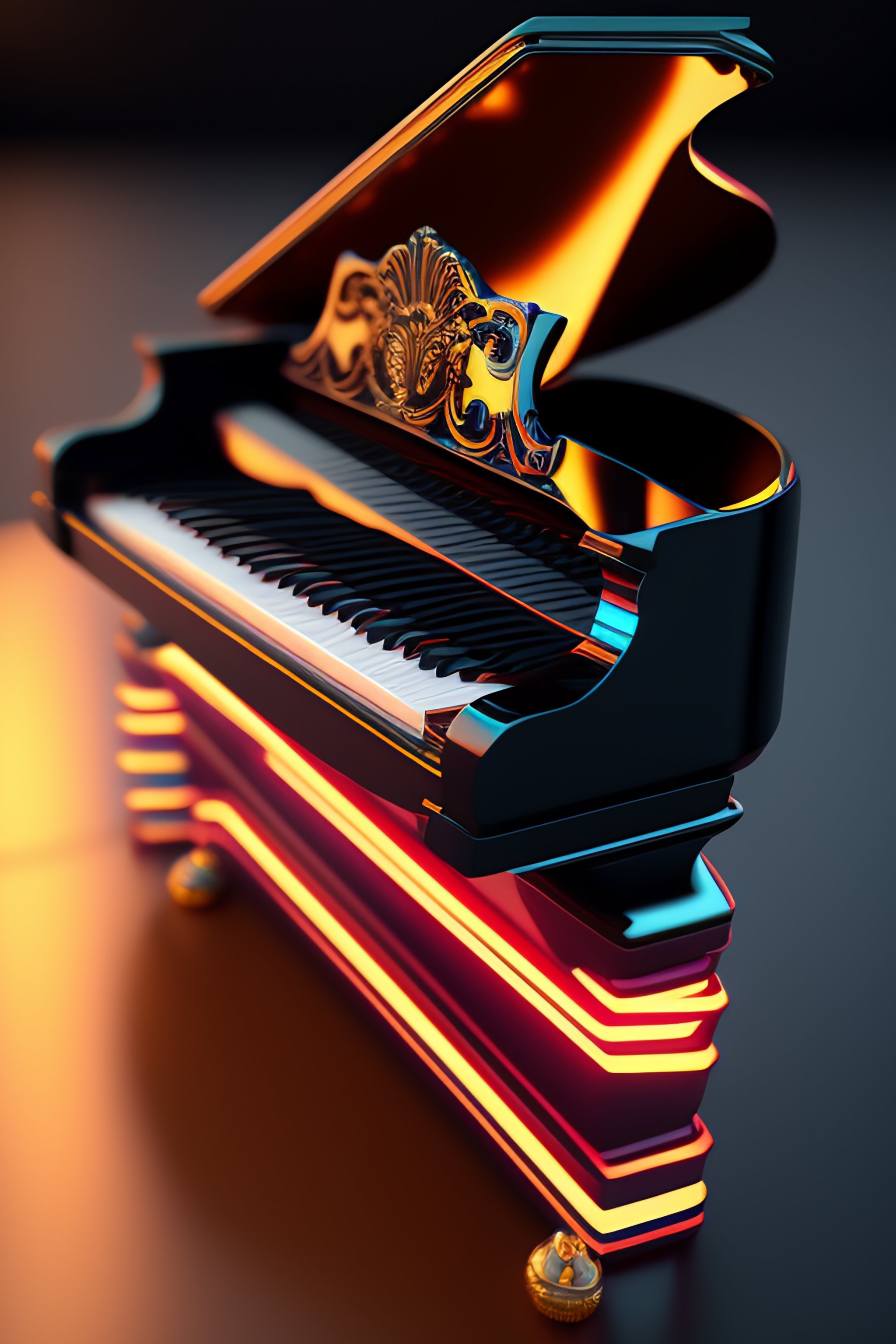 lexica-piano-keyboard-3d-isometric-rendering-ambient-occlusion-low