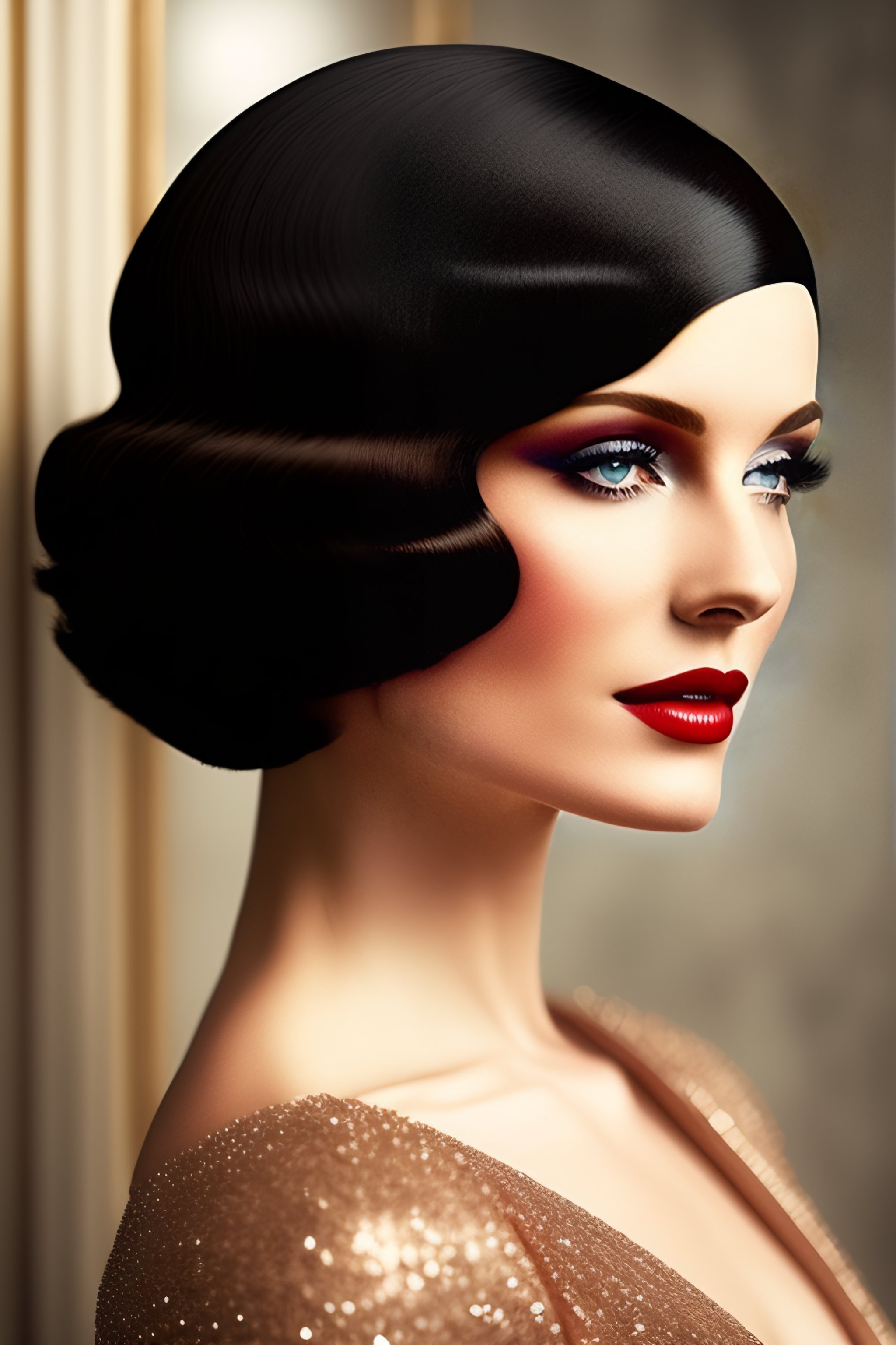 Lexica - 1920s bob haircut