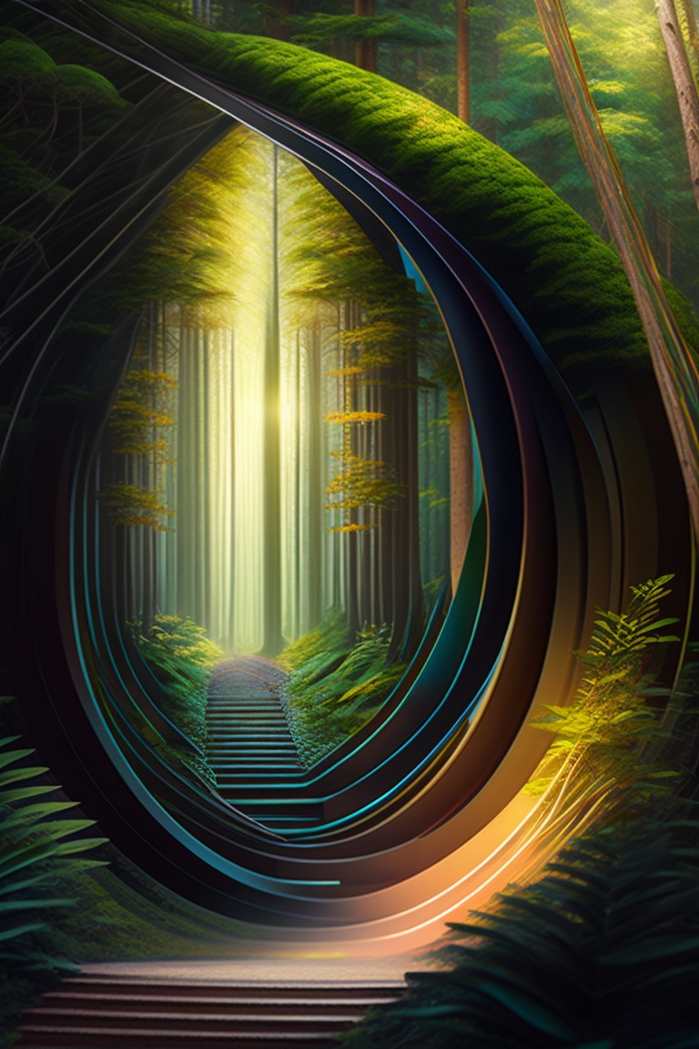 Lexica - An abstract image capturing the human mindset, showcasing a ...